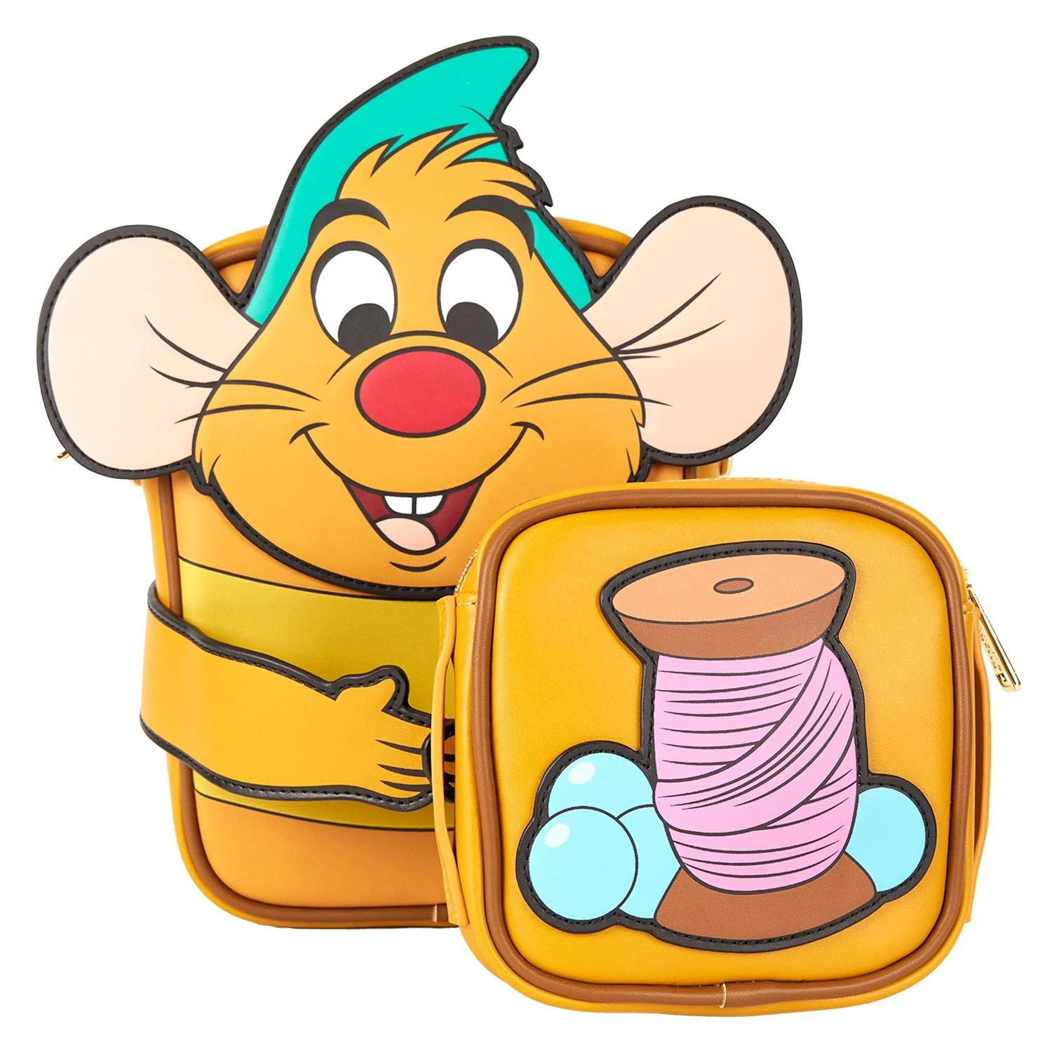 Loungefly x Disney Cinderella 75th Anniversary Gus Crossbuddies Bag - Image 7