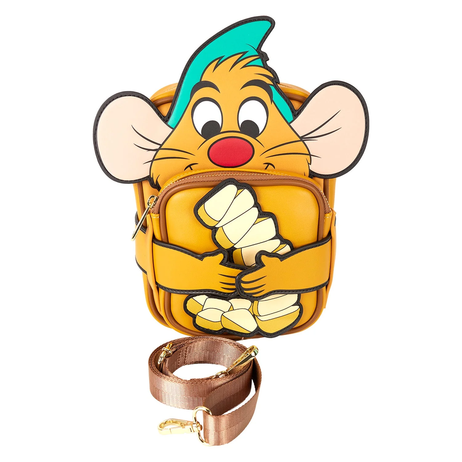 Loungefly x Disney Cinderella 75th Anniversary Gus Crossbuddies Bag - Image 8