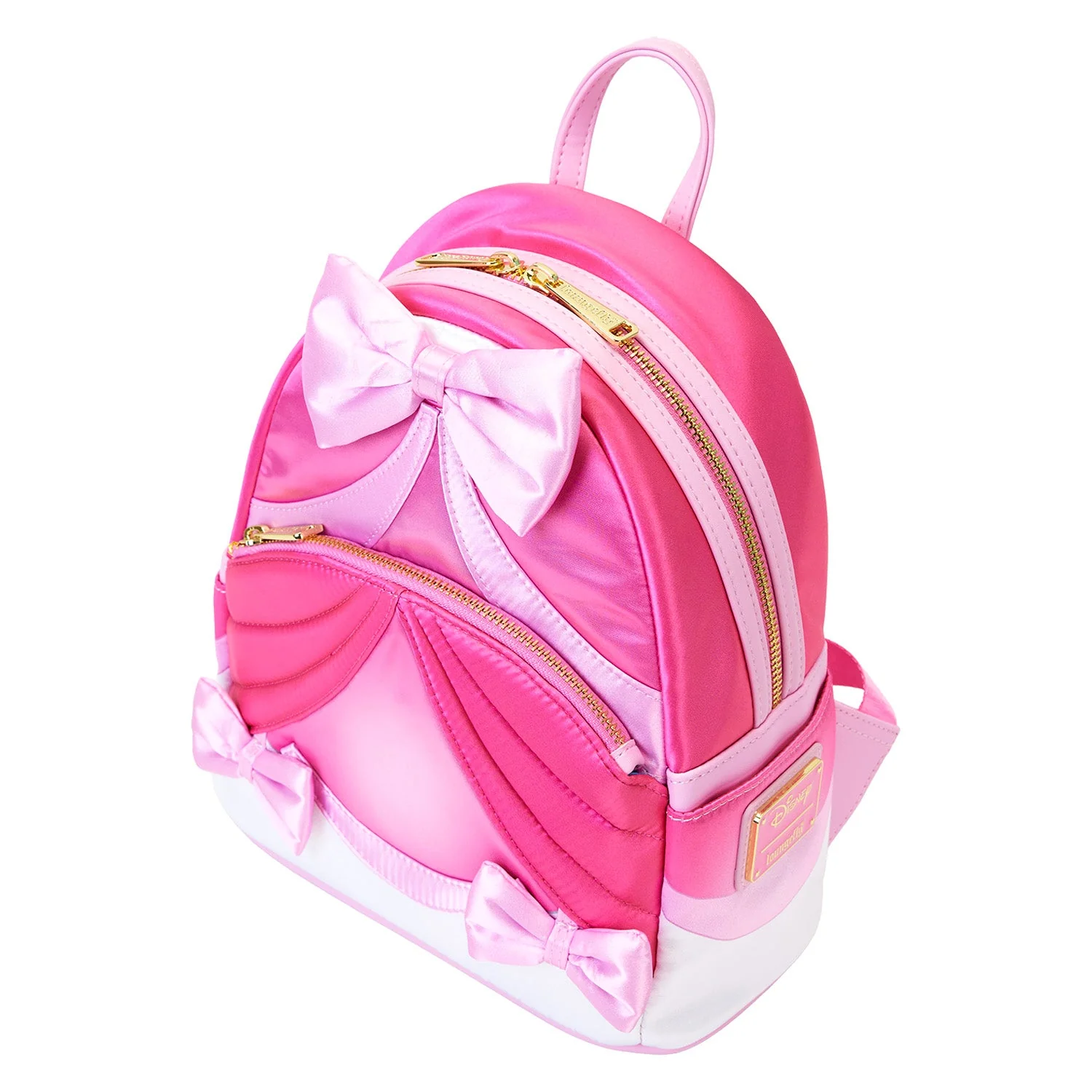 Loungefly x Disney Cinderella 75th Anniversary Pink Bow Mini Backpack - Image 3