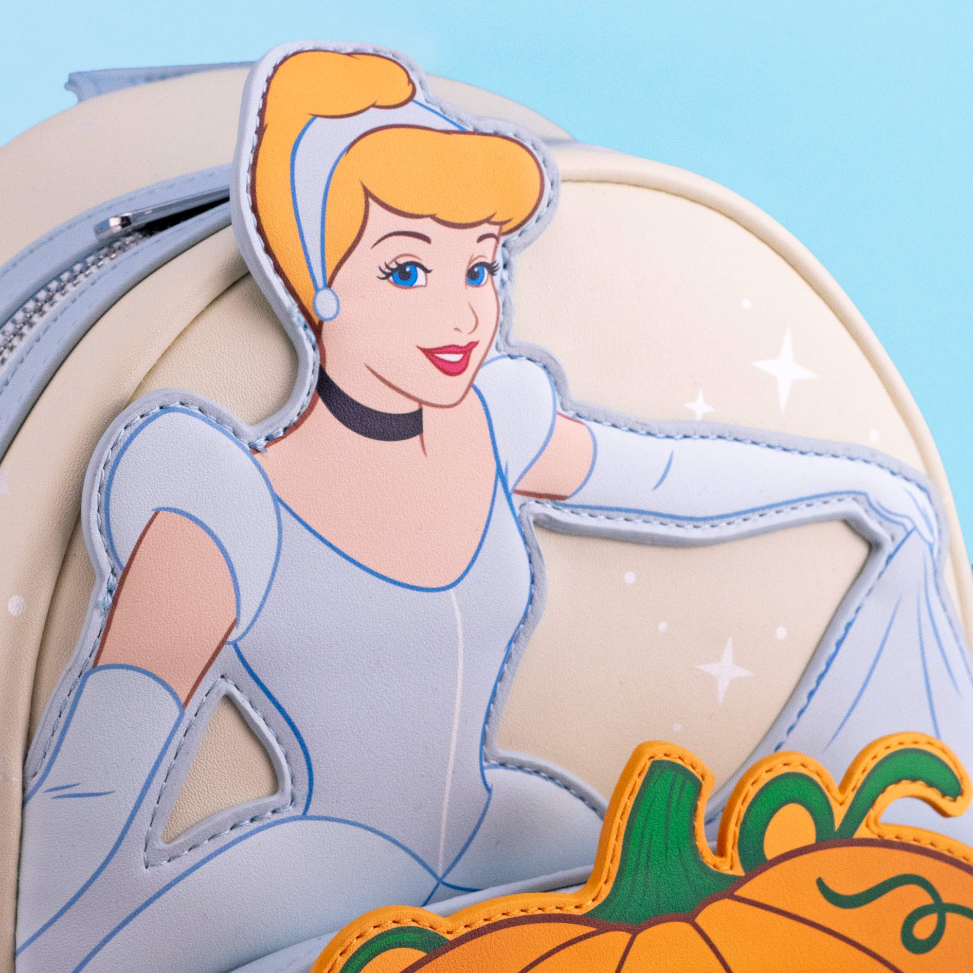 Loungefly x Disney Cinderella Ballgown Pumpkin Mini Backpack - Image 2