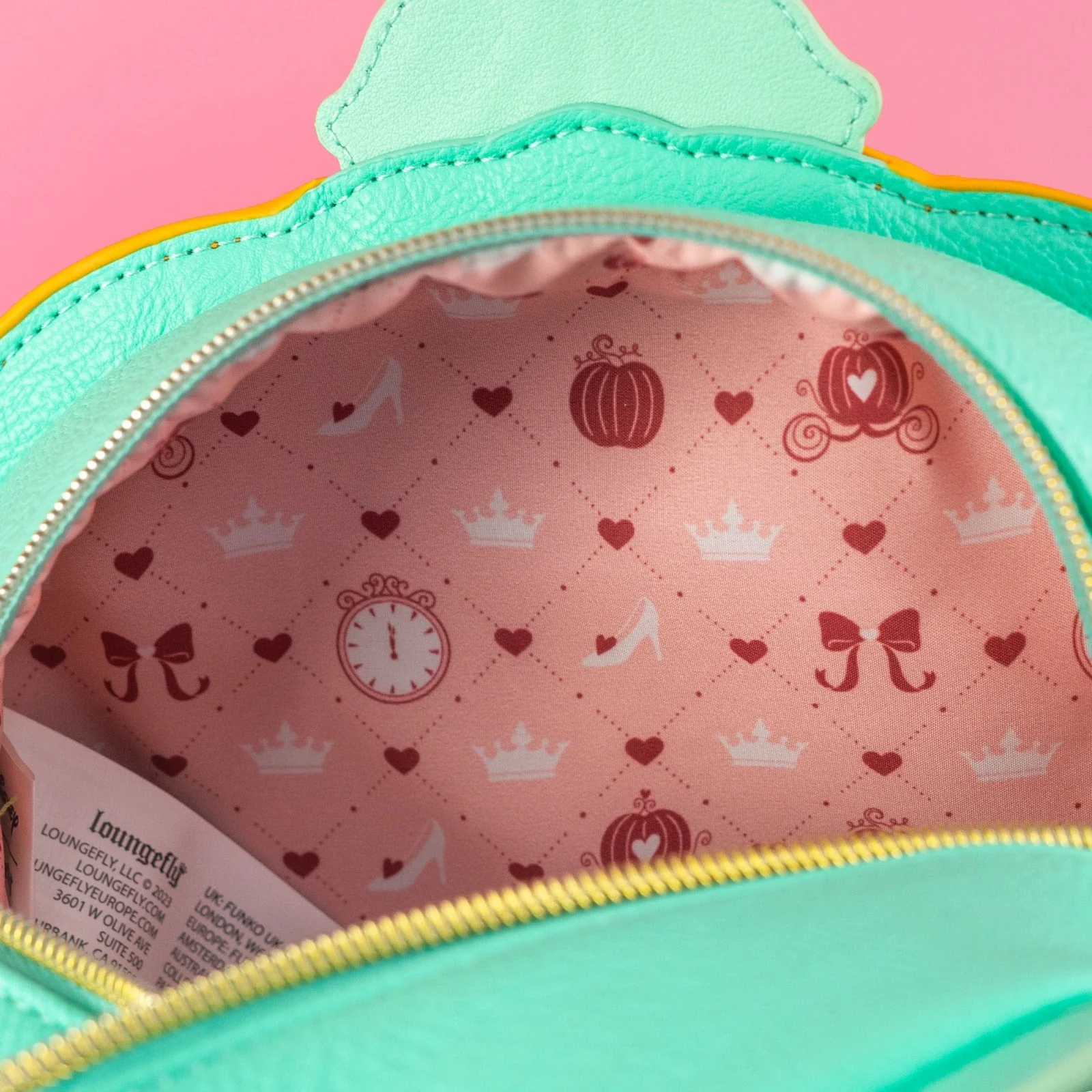 Loungefly x Disney Cinderella Carriage (Pumpkin Coach) Crossbody Bag - Image 7