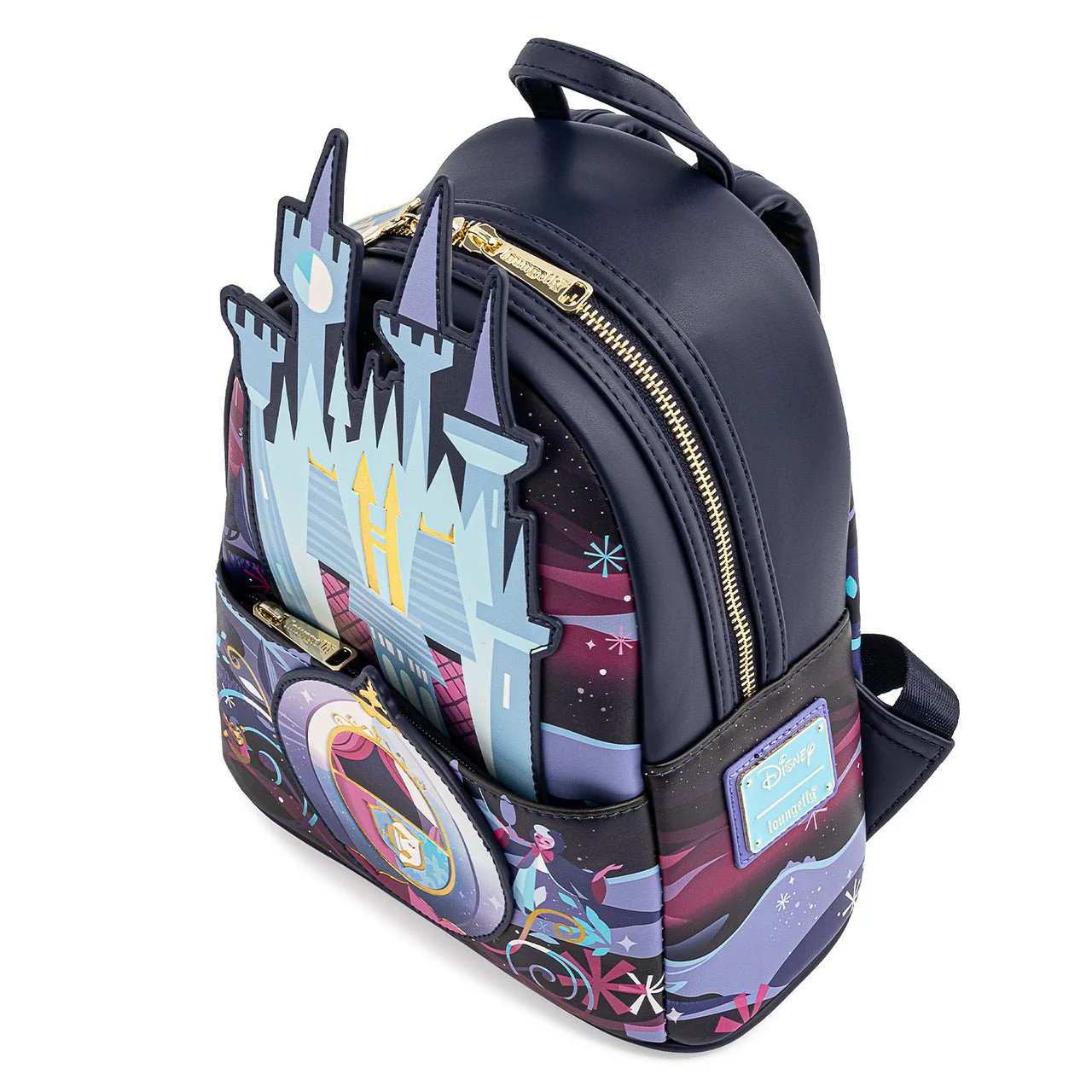 Loungefly x Disney Cinderella Castle Mini Backpack - Image 2