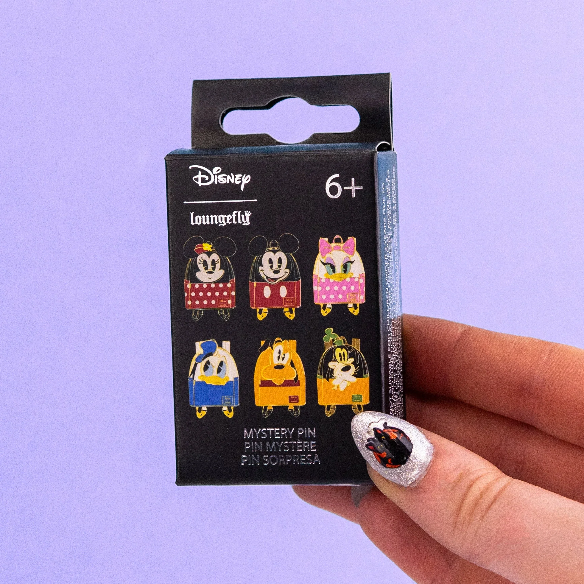 Loungefly x Disney Classic Characters as Mini Backpacks Blind Box Mystery Pin - Image 2