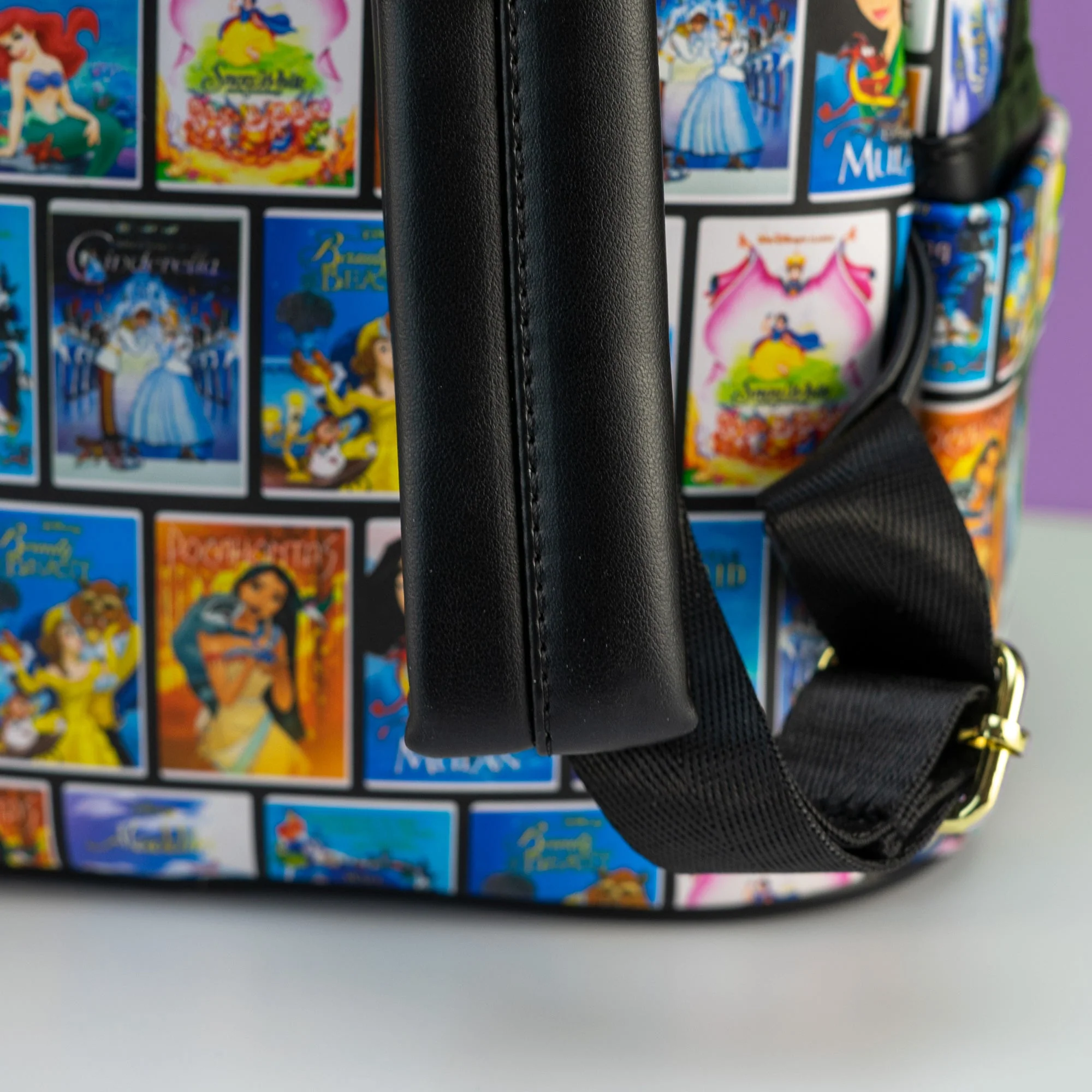 Loungefly x Disney Classic VHS Tape Film Covers Mini Backpack - Image 4