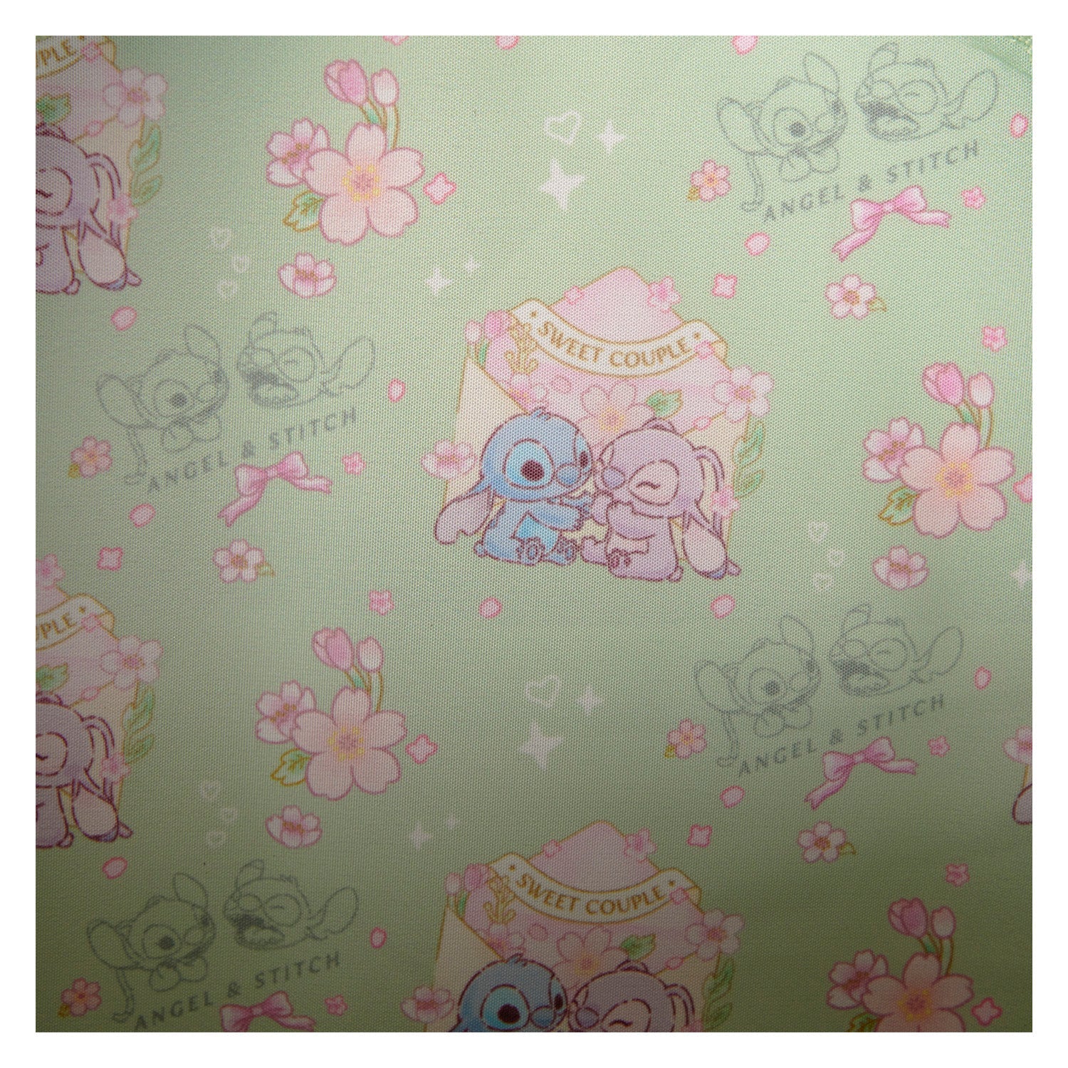 Loungefly x Disney Stitch Cherry Blossom AOP Mini Backpack - Image 7