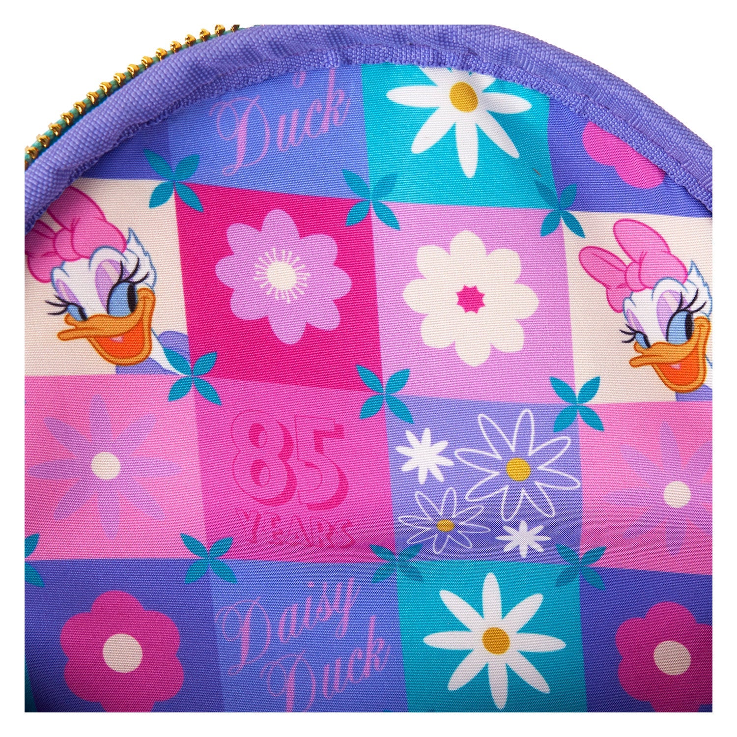 Loungefly x Disney Daisy Duck & Minnie Mouse Mini Convertible Backpack - Image 9