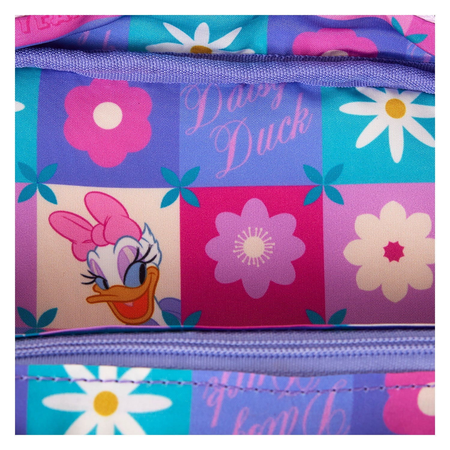 Loungefly x Disney Daisy Duck Nylon Mini Tote Bag - Image 7