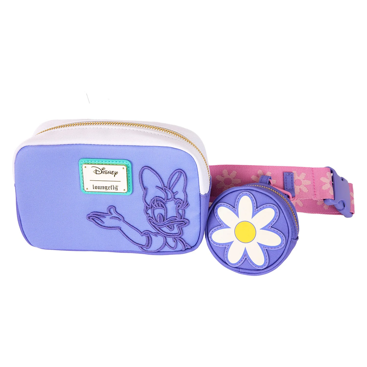 Loungefly x Disney Daisy Duck Nylon Sling Bag - Image 2