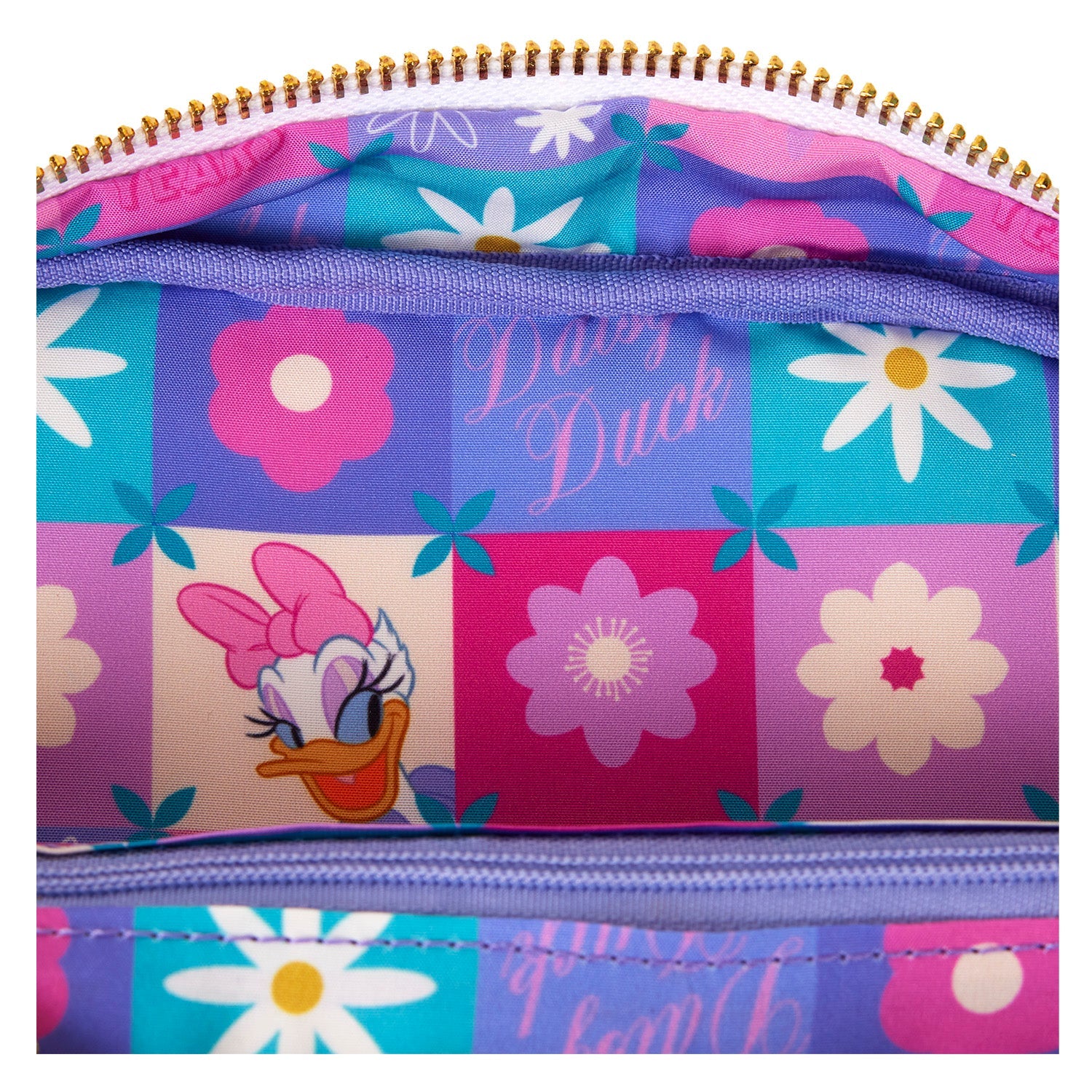 Loungefly x Disney Daisy Duck Nylon Sling Bag - Image 4