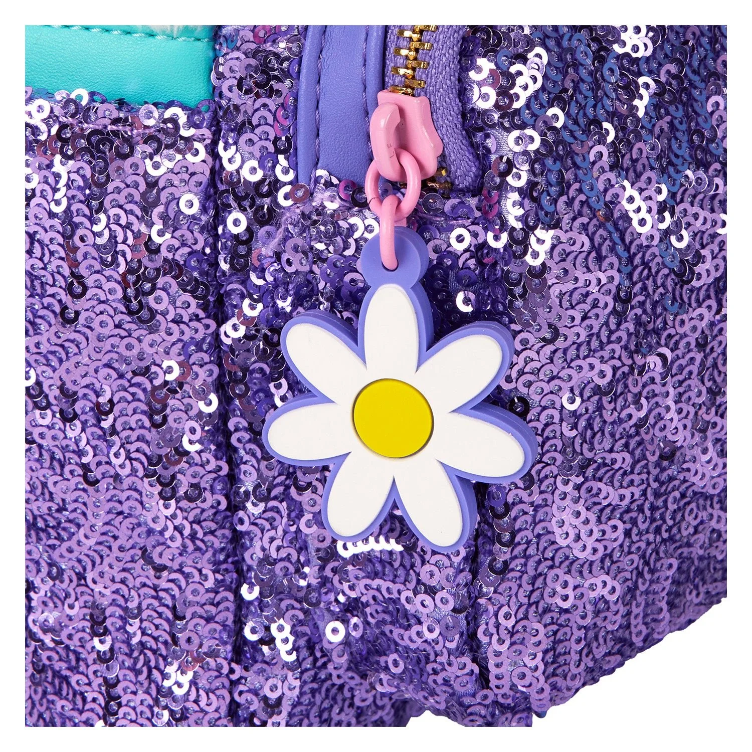 Loungefly x Disney Daisy Duck Plush Mini Backpack - Image 4