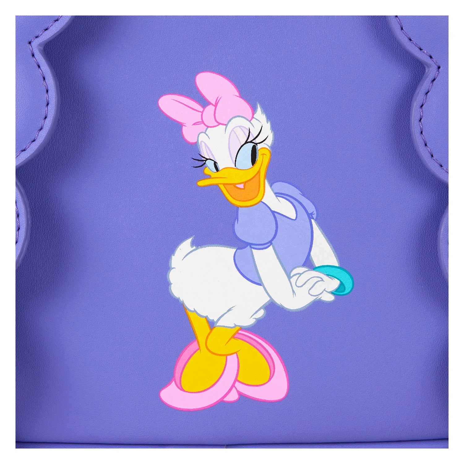 Loungefly x Disney Daisy Duck Plush Mini Backpack - Image 6