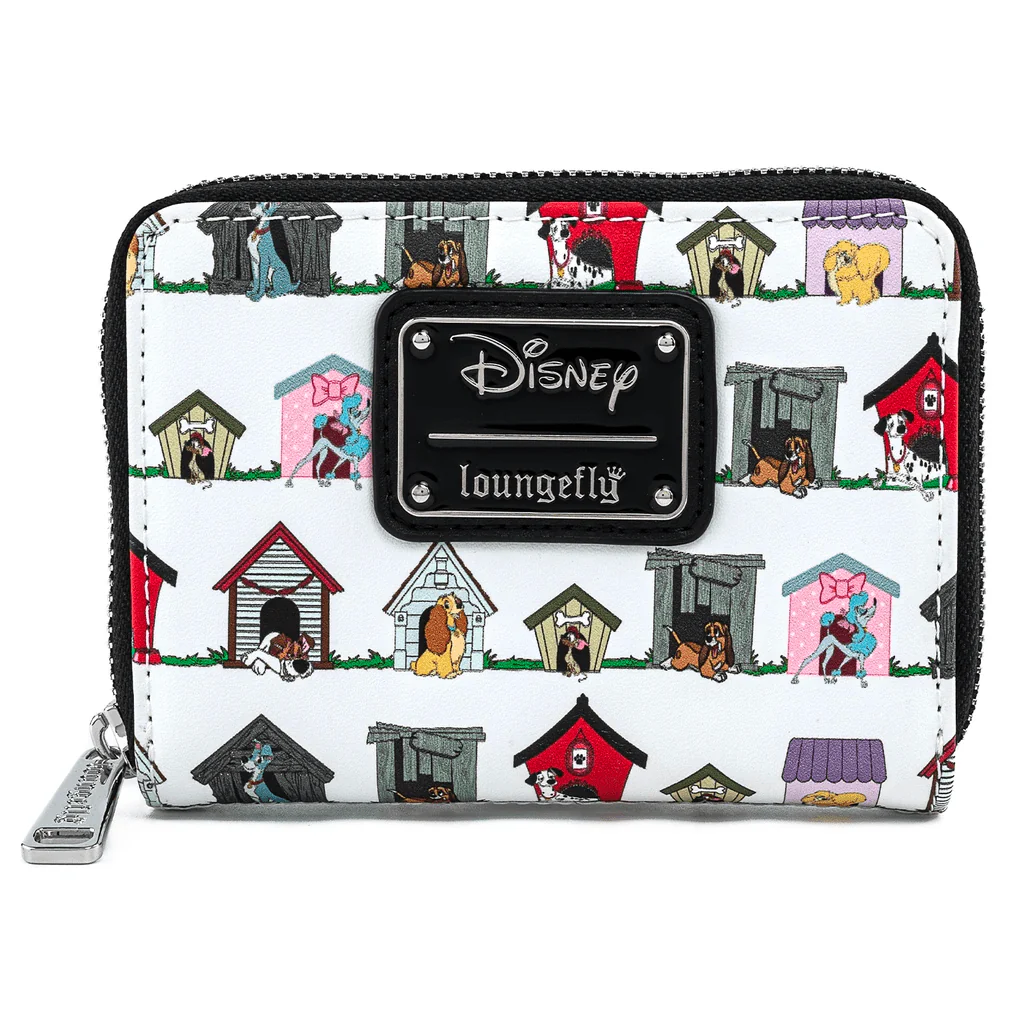 Loungefly x Disney the Dogs of Disney Zip Around Purse - Image 2
