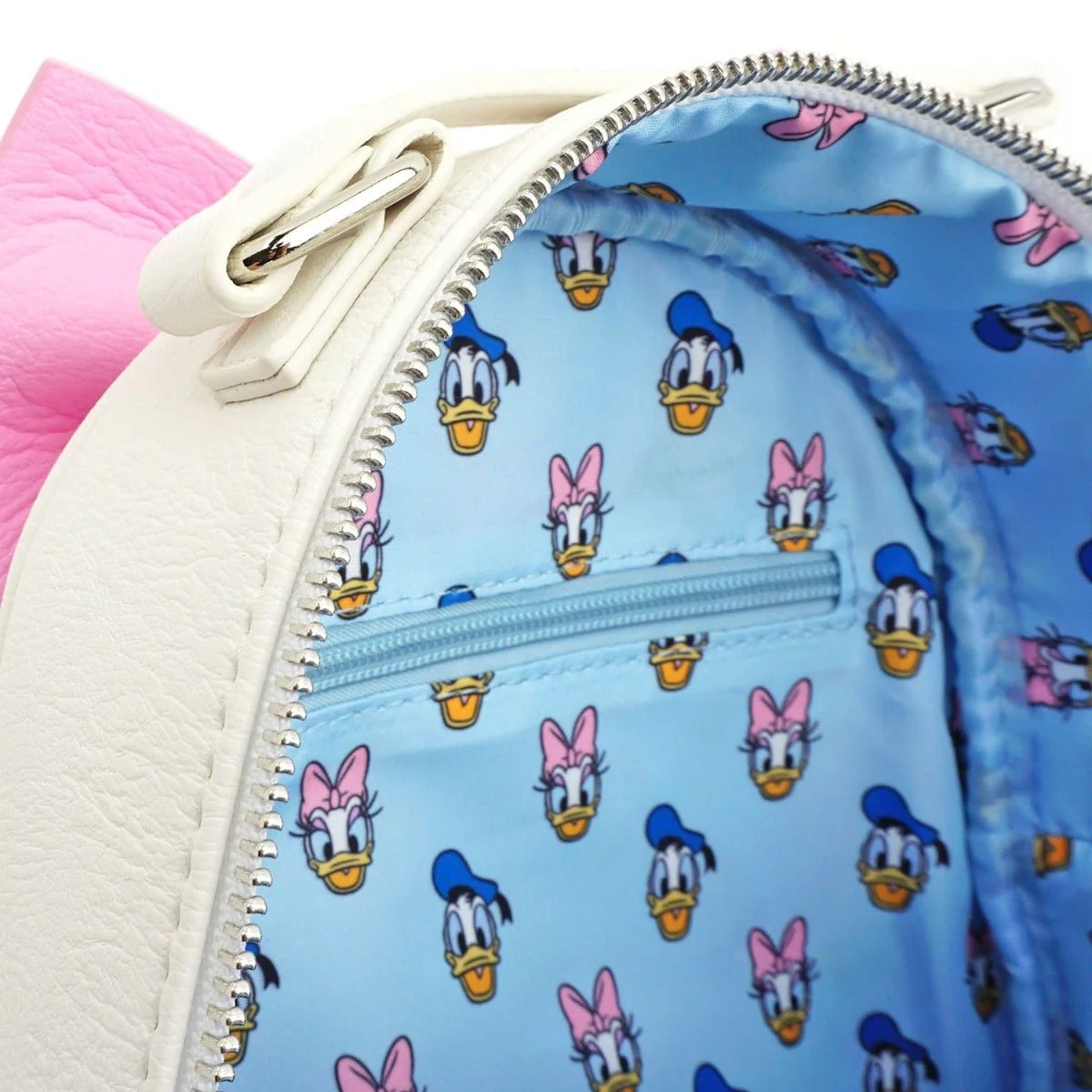 Loungefly X Disney Donald and Daisy Double Sided Mini Backpack - Image 4