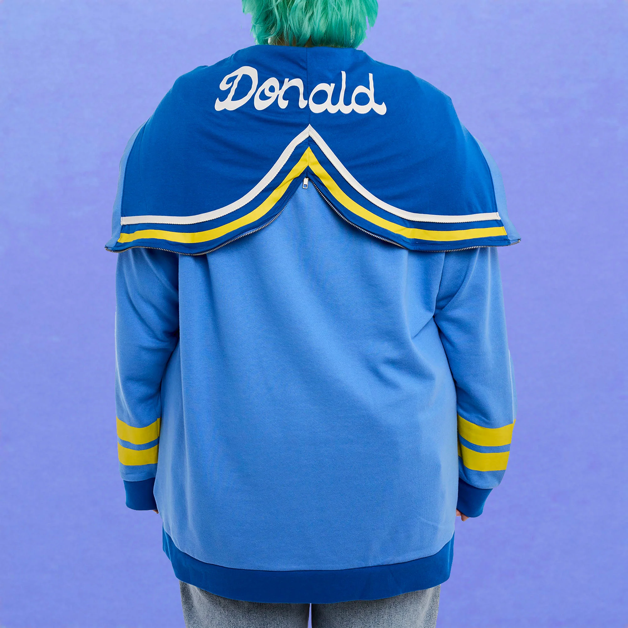 Loungefly x Disney Donald Duck 90th Anniversary Hooded Sweatshirt - Image 4