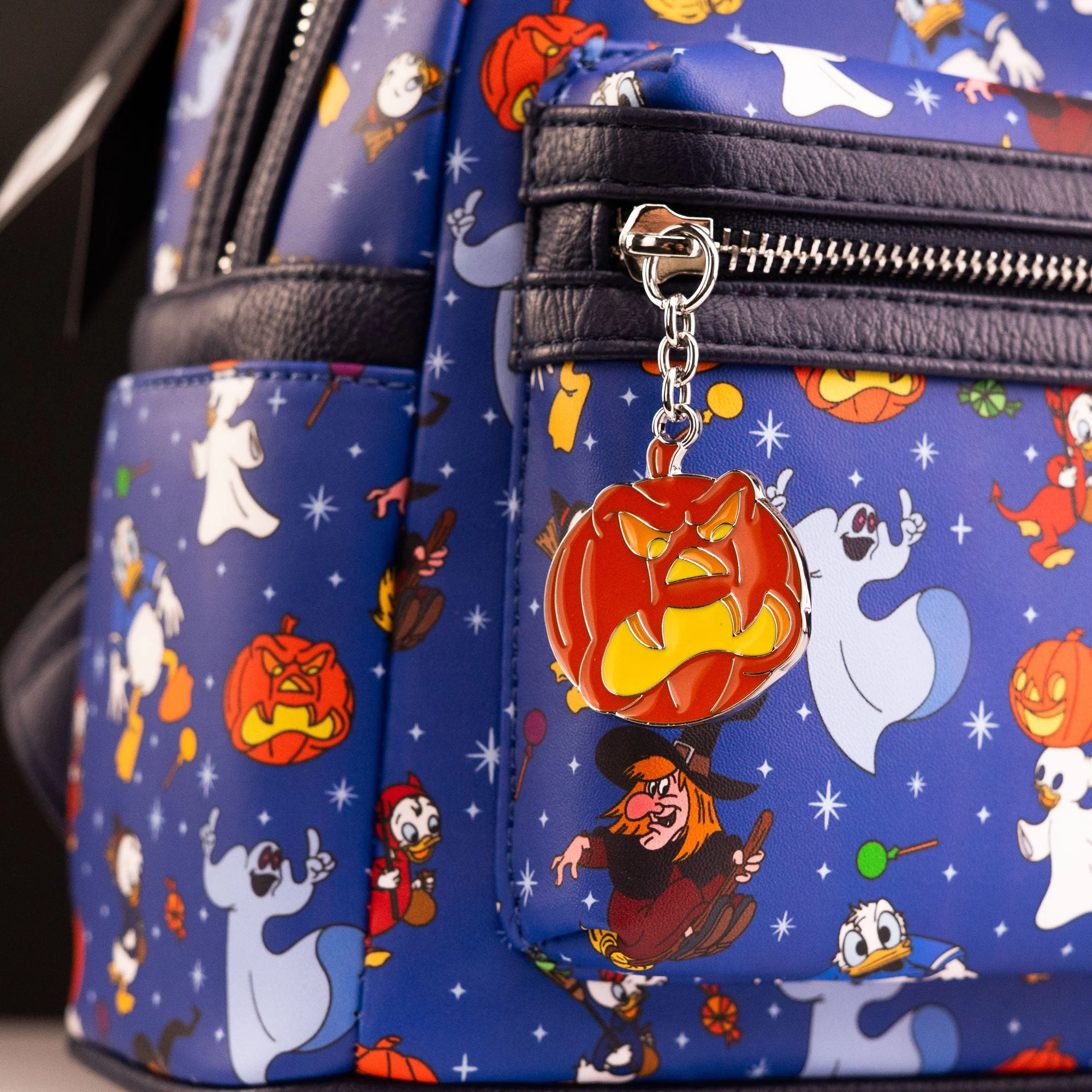 Loungefly x Disney Donald Duck Trick or Treat Halloween Print Mini Backpack - Image 3