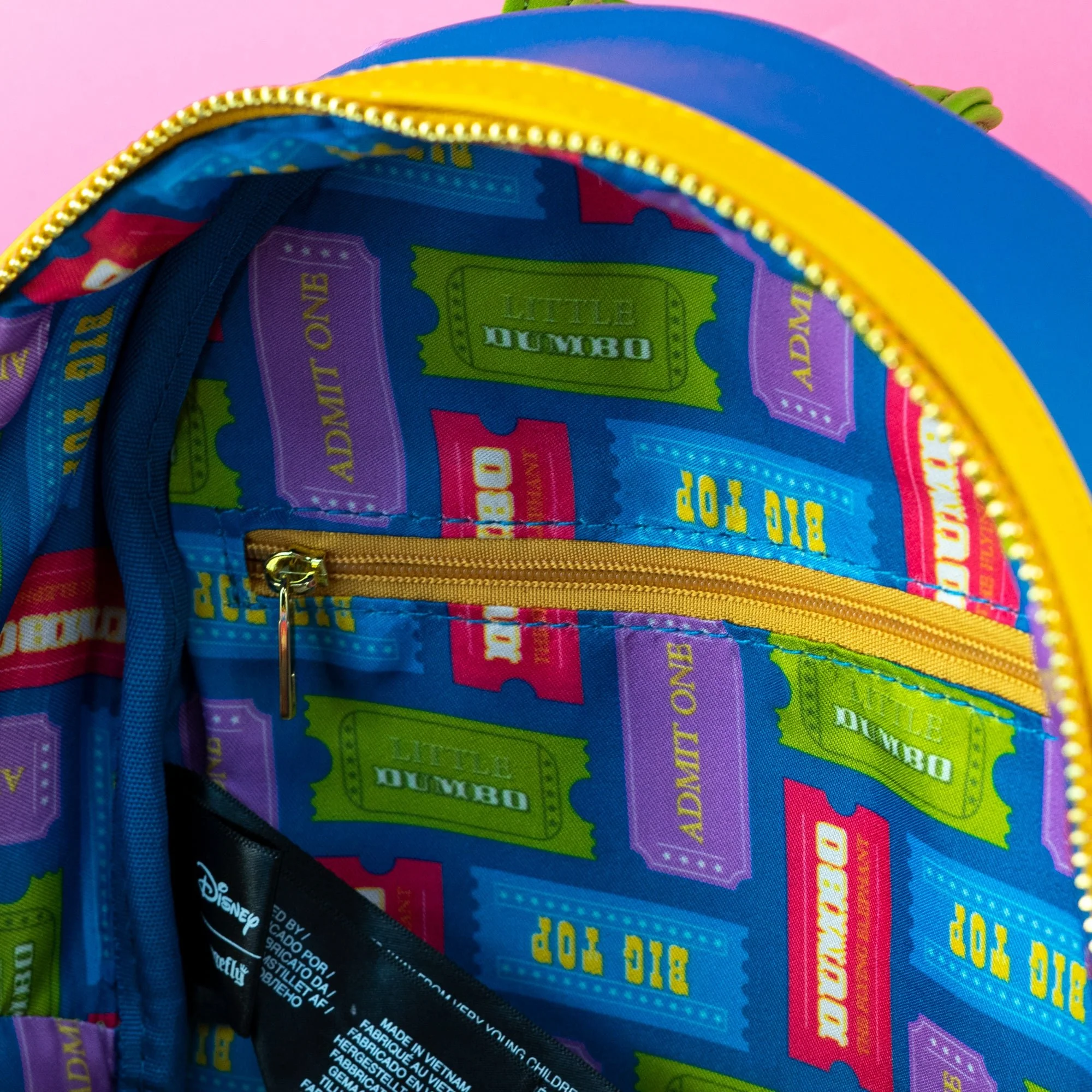 Loungefly x Disney Dumbo Circus Tent Mini Backpack - Image 7