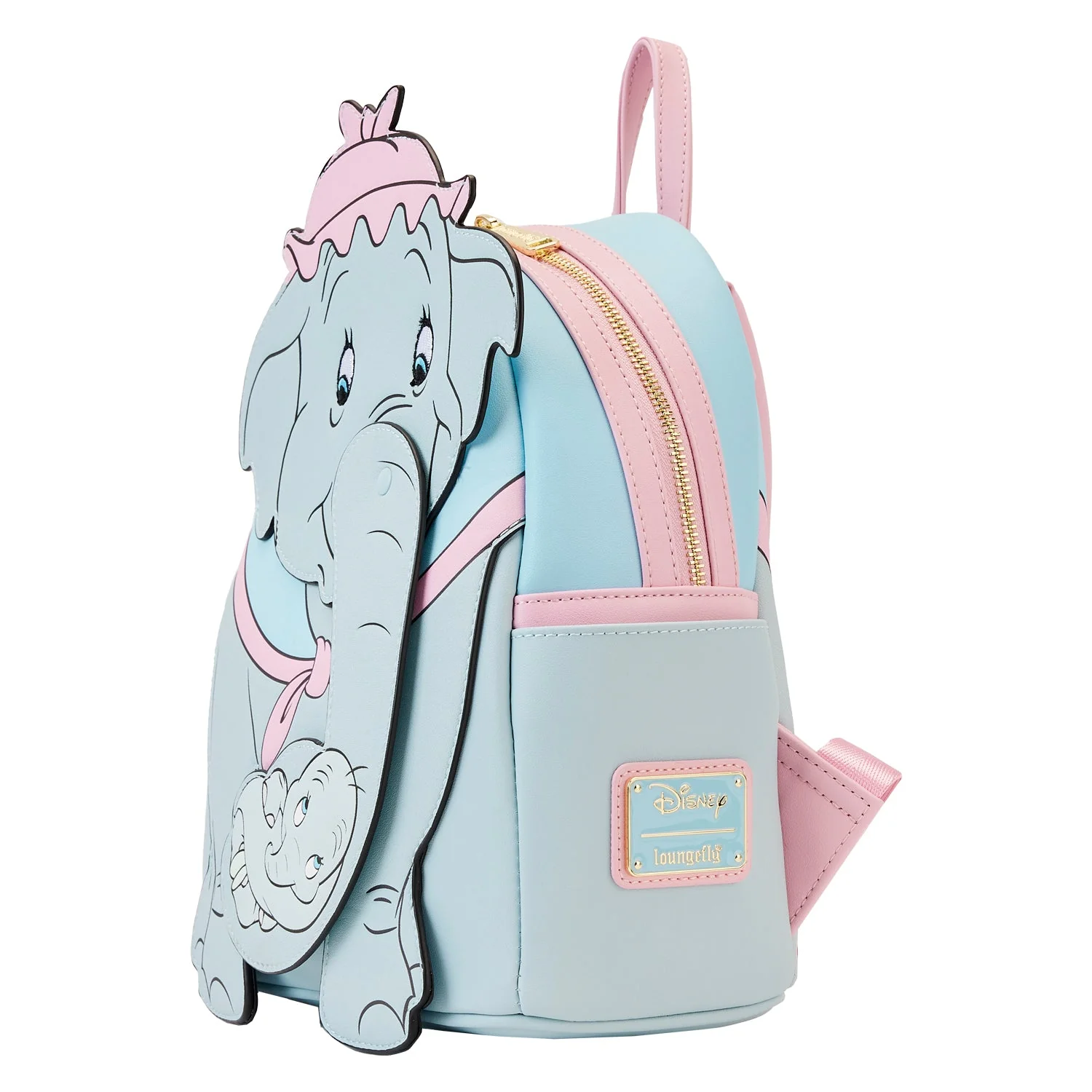 Loungefly x Disney Dumbo Mrs Jumbo Cradle Trunk Mini Backpack - Image 4