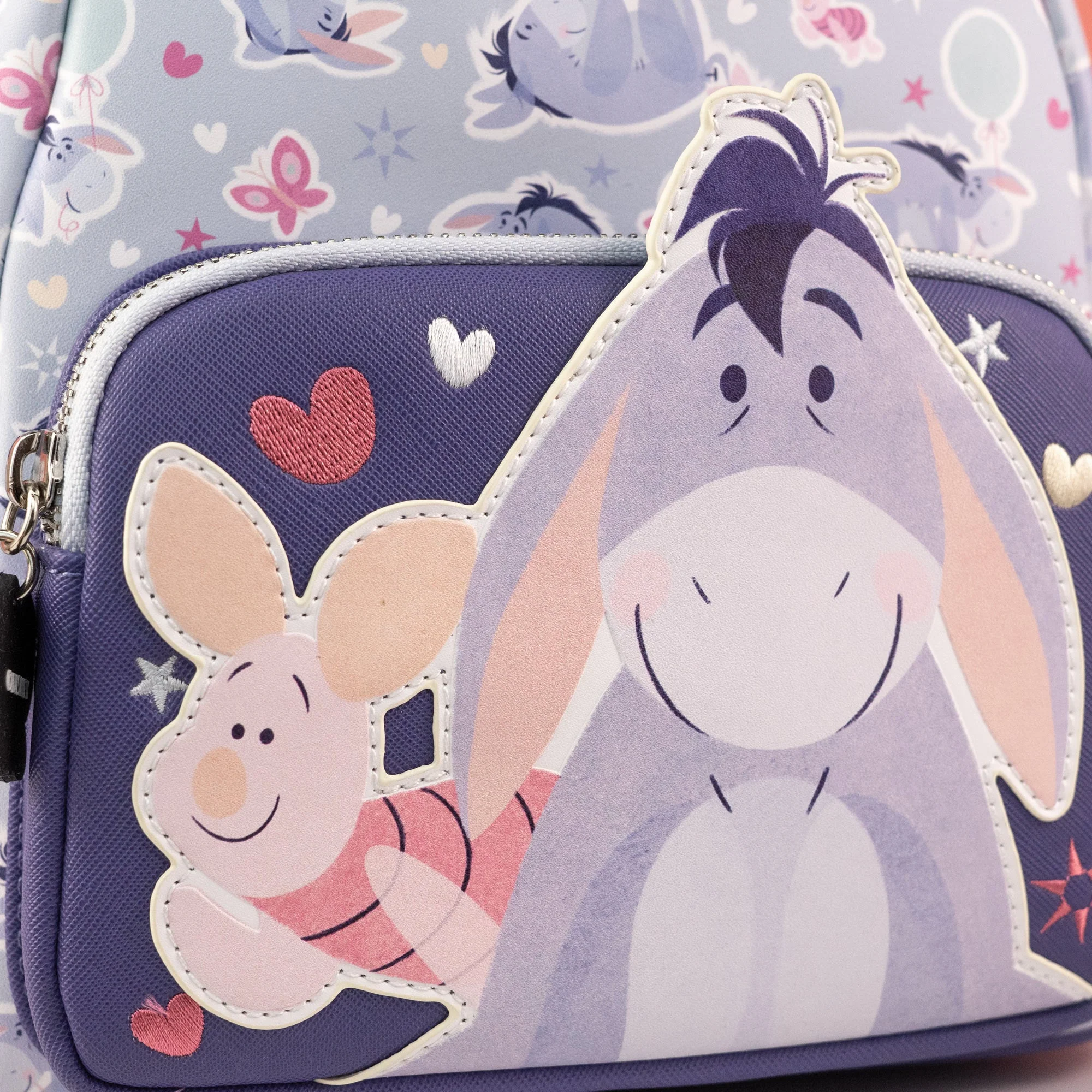 Loungefly x Disney Eeyore & Piglet Butterlies Mini Backpack - Image 3