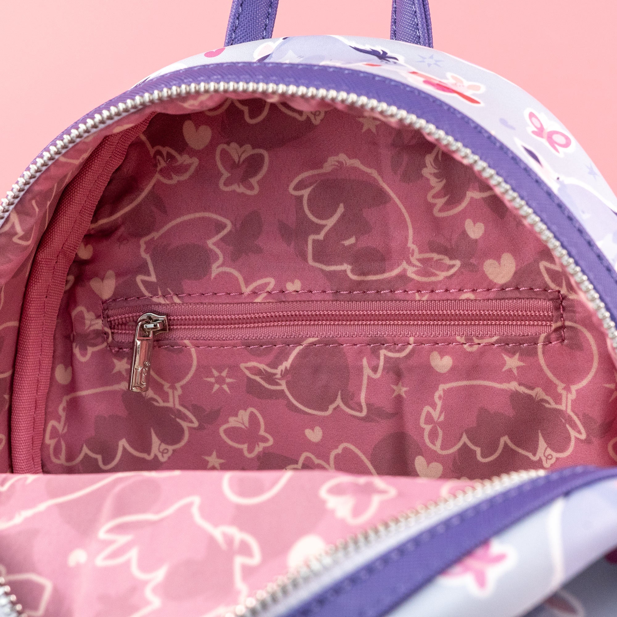Loungefly x Disney Eeyore & Piglet Butterlies Mini Backpack - Image 8