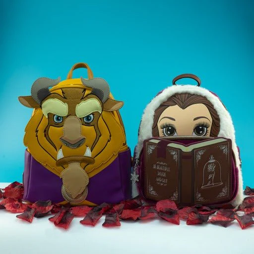 Loungefly x Disney Enchanted Beast Cosplay Mini Backpack - Image 5