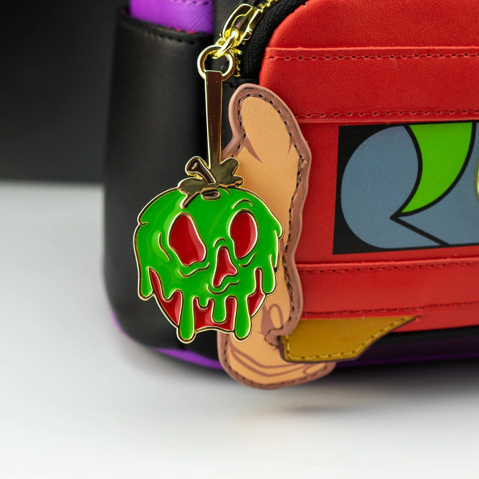 Loungefly x Disney Snow White Evil Queen Holding Heart Box Mini Backpack - Image 3