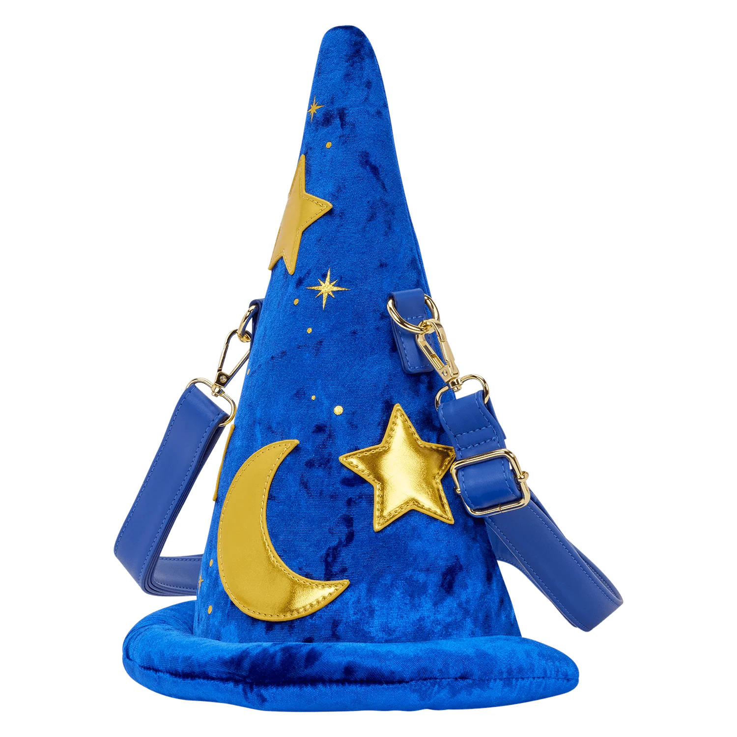 Loungefly x Disney Fantasia Magician’s Hat Figural Crossbody Bag - Image 3