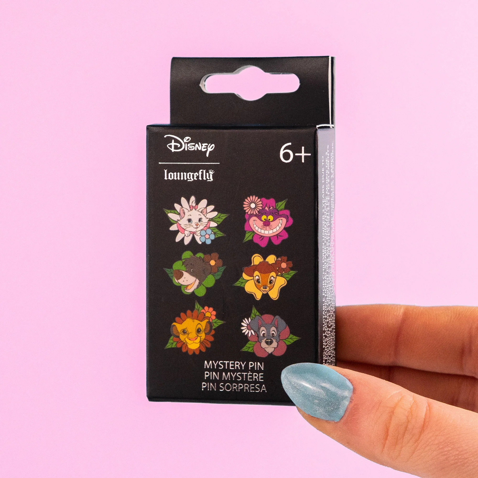 Loungefly x Disney Floral Animals Blind Box Mystery Pin - Image 2