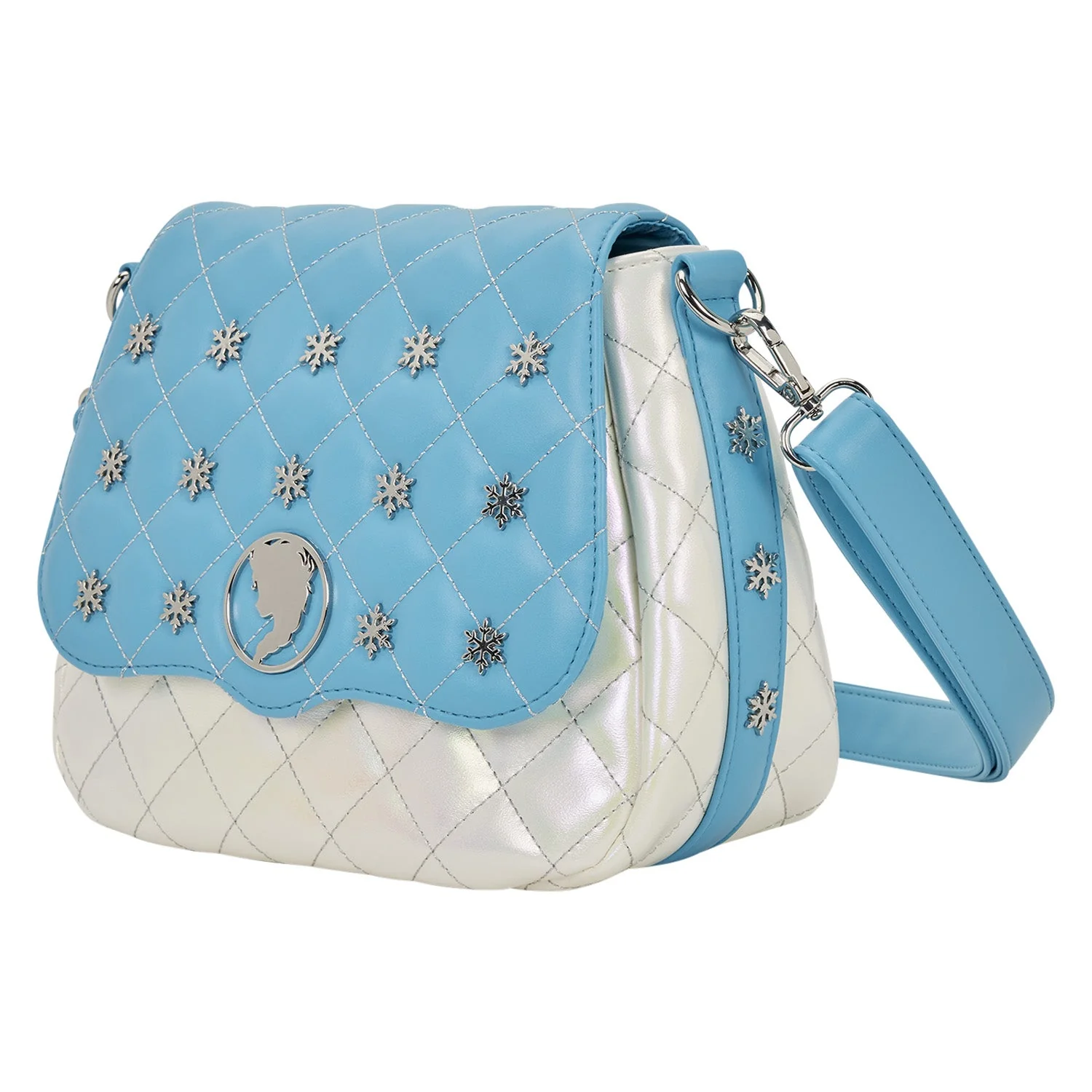 Loungefly x Disney Frozen Elsa Pearlescent Crossbody Bag - Image 3