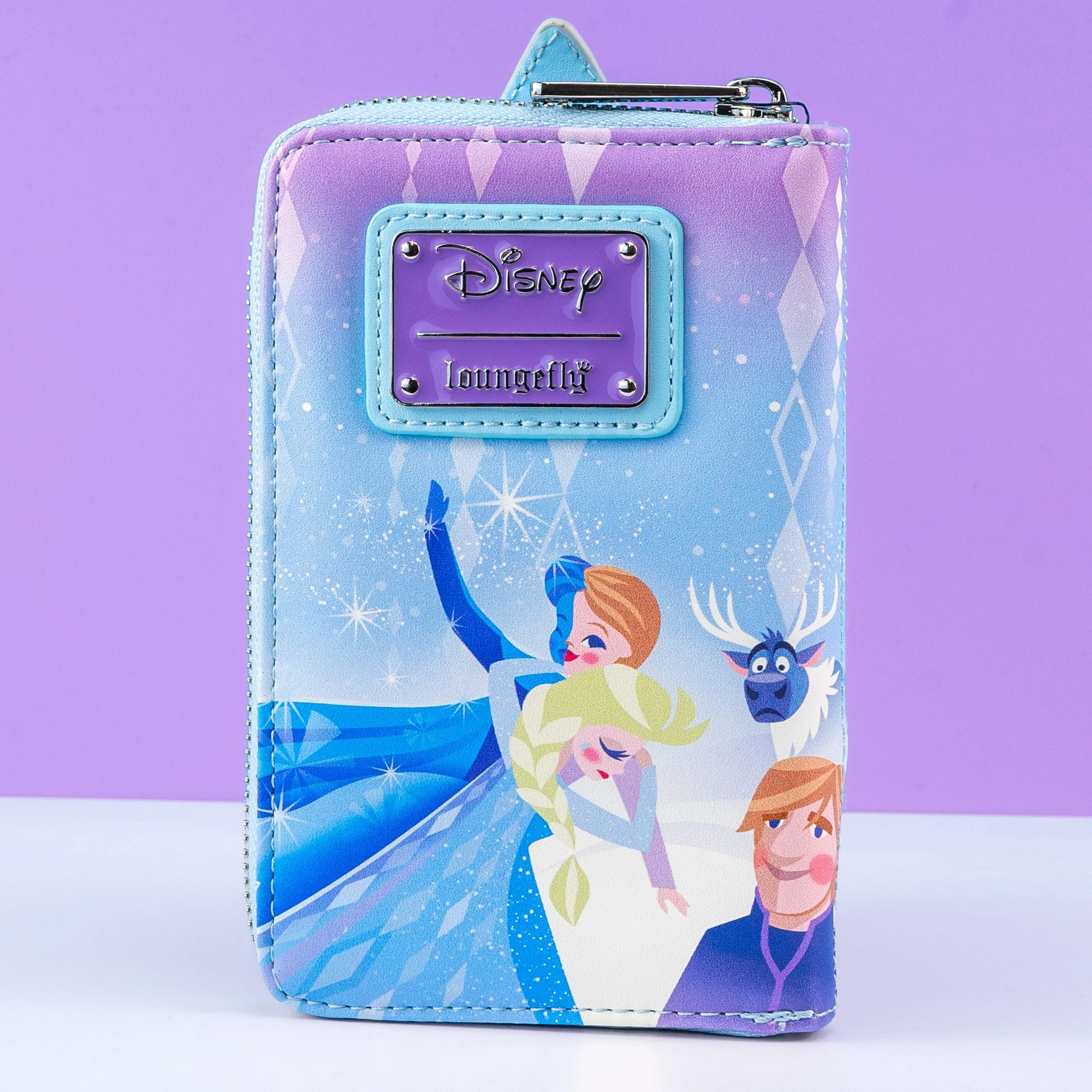 Loungefly x Disney Frozen Elsa, Anna and Olaf Castle Purse - Image 2