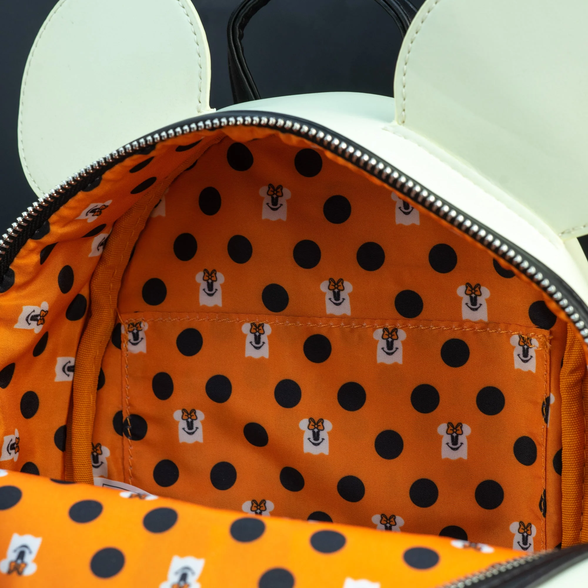 Loungefly x Disney Ghost Minnie Glow in the Dark Mini Backpack - Image 5
