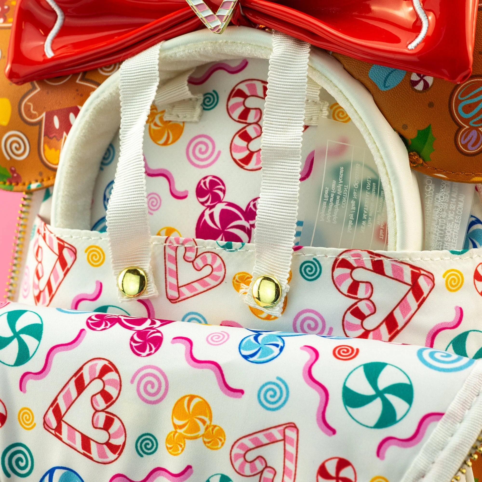 Loungefly x Disney Gingerbread All Over Print Mini Backpack and Headband Set - Image 14