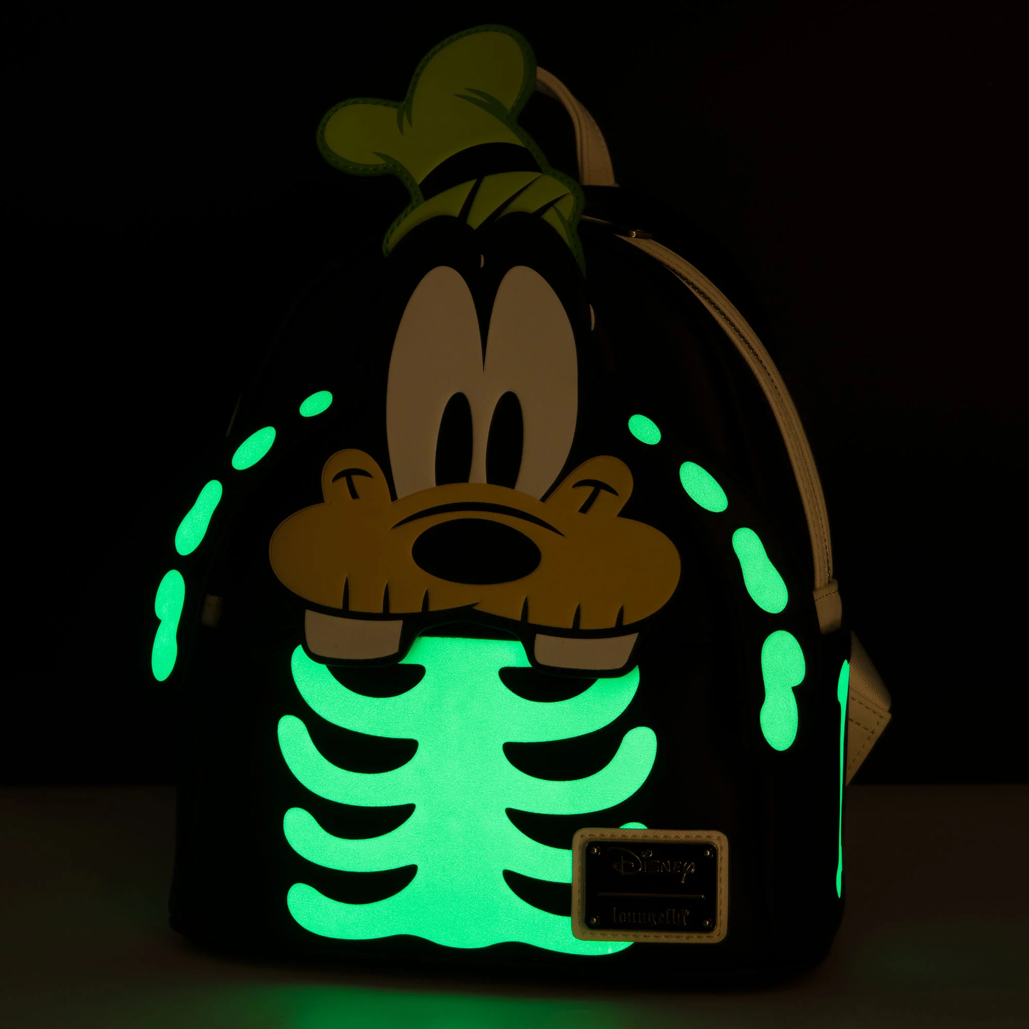 Loungefly x Disney Goofy Glow in the Dark Skeleton Cosplay Mini Backpack - Image 9