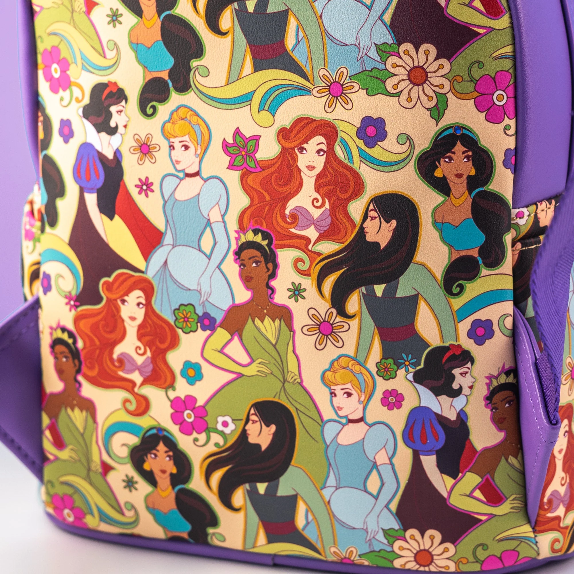Loungefly x Disney Groovy Princess AOP Mini Backpack - Image 5