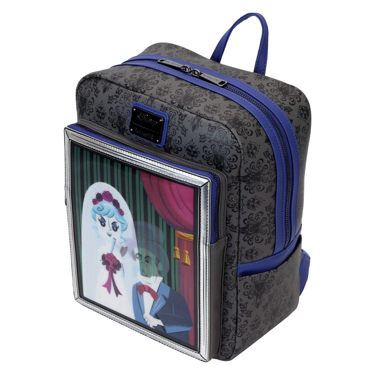 Loungefly x Disney Haunted Mansion Black Widow Bride Mini Backpack - Image 2
