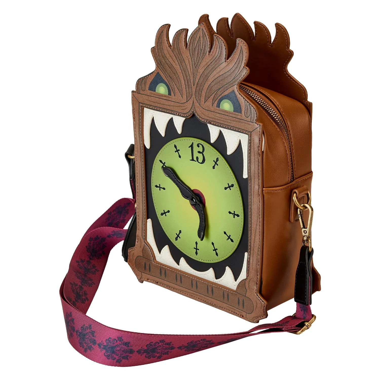 Loungefly x Disney Haunted Mansion Grandfather Clock Crossbody Bag - Image 5