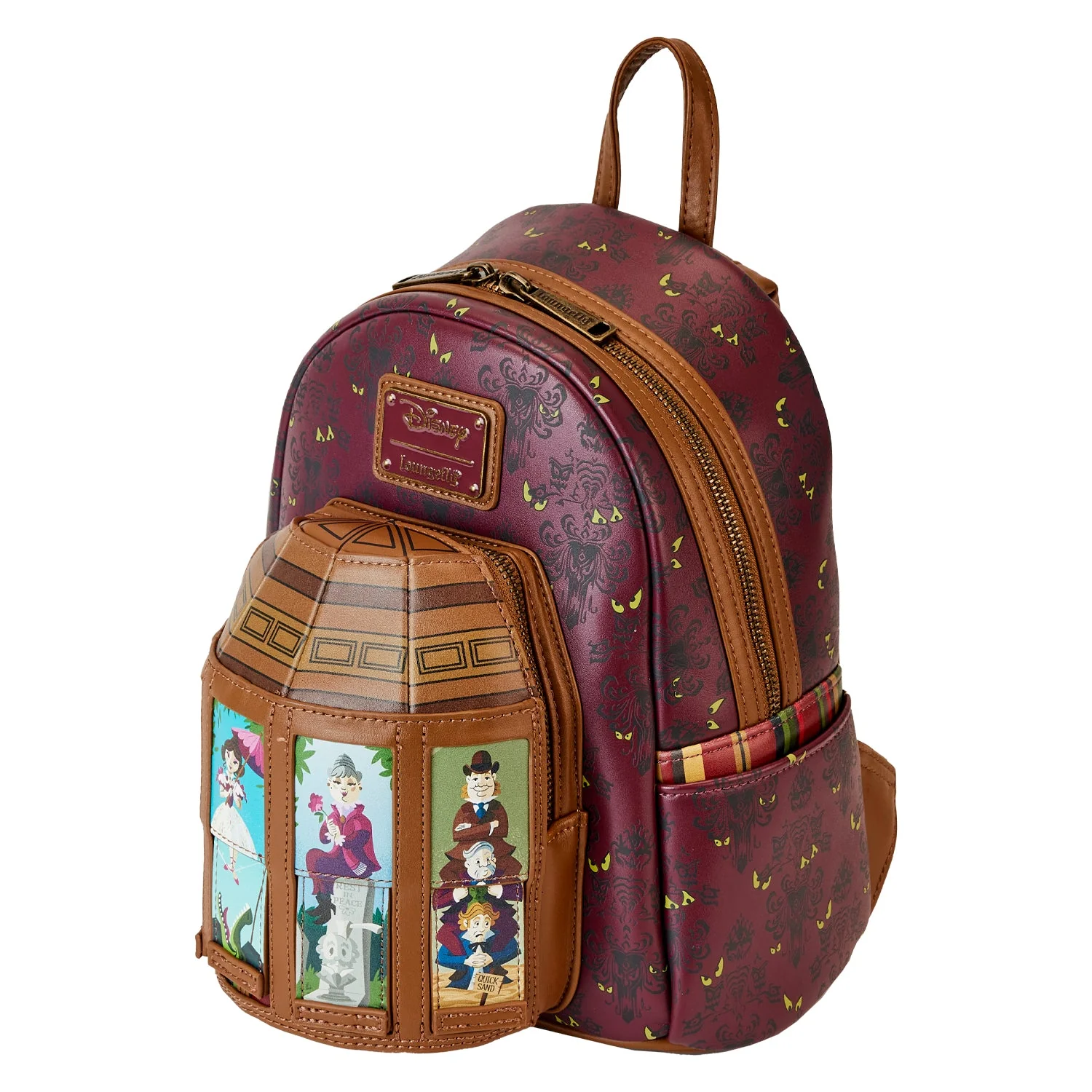 Loungefly x Disney Haunted Mansion Moving Portraits Mini Backpack - Image 3