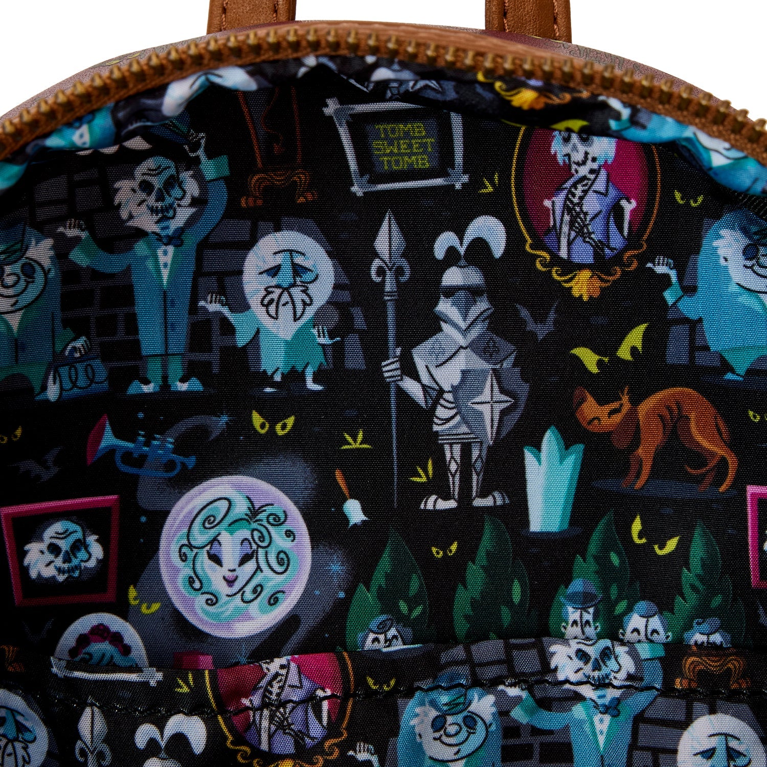 Loungefly x Disney Haunted Mansion Moving Portraits Mini Backpack - Image 5