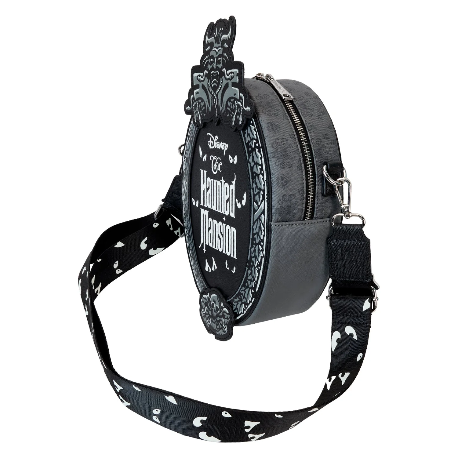 Loungefly x Disney Haunted Mansion Plaque Crossbody Bag - Image 4