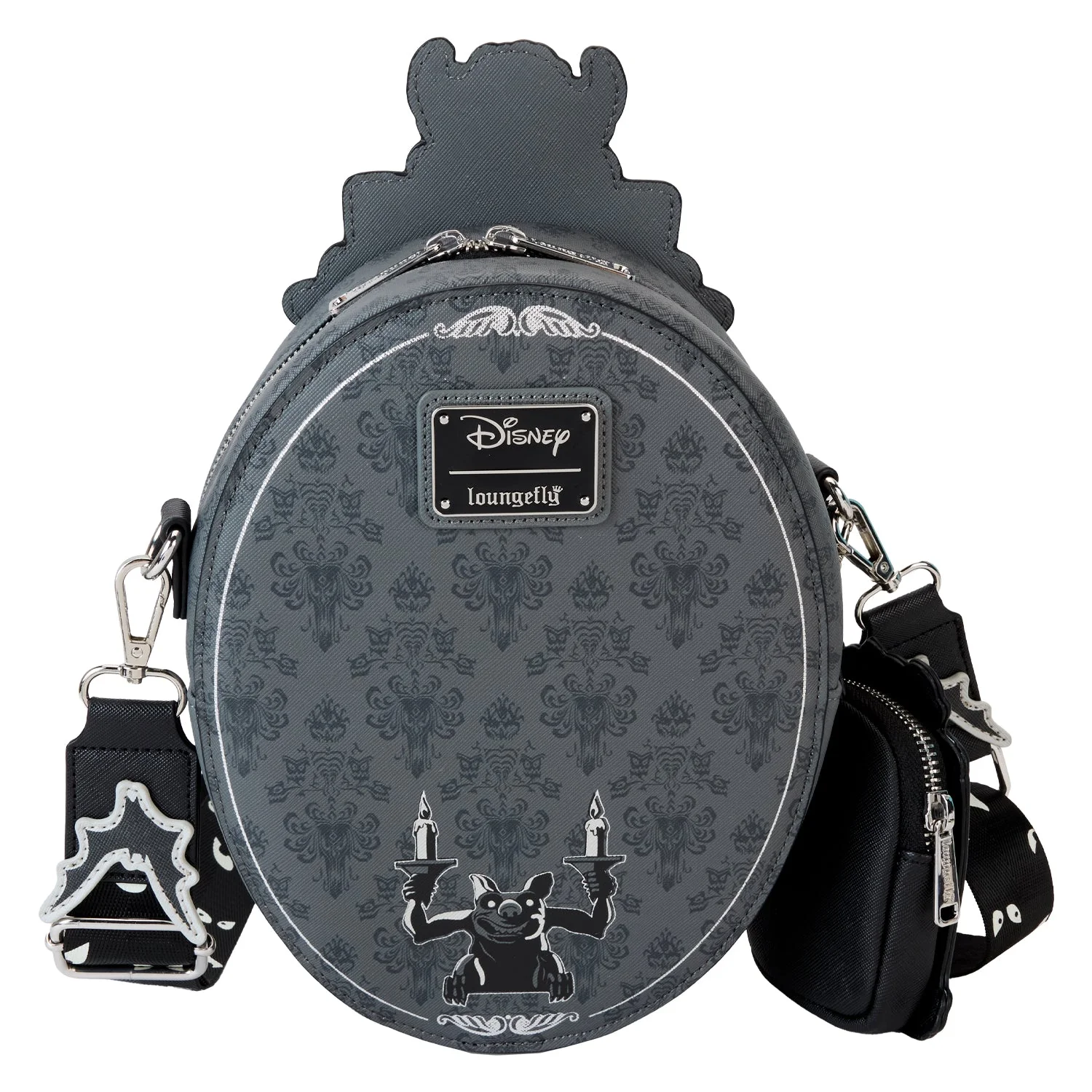 Loungefly x Disney Haunted Mansion Plaque Crossbody Bag - Image 5