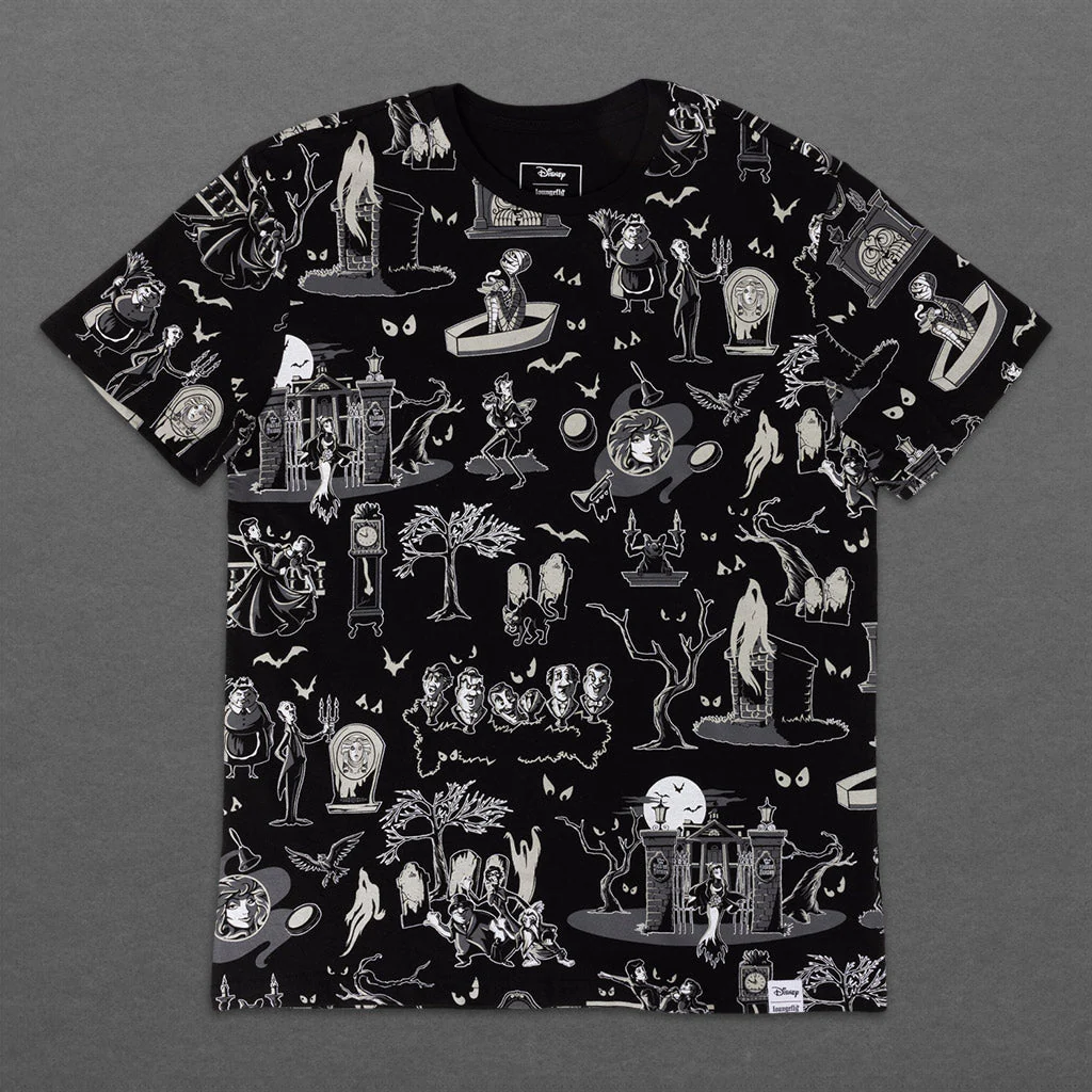 Loungefly x Disney Haunted Mansion Unisex Tee - Image 2
