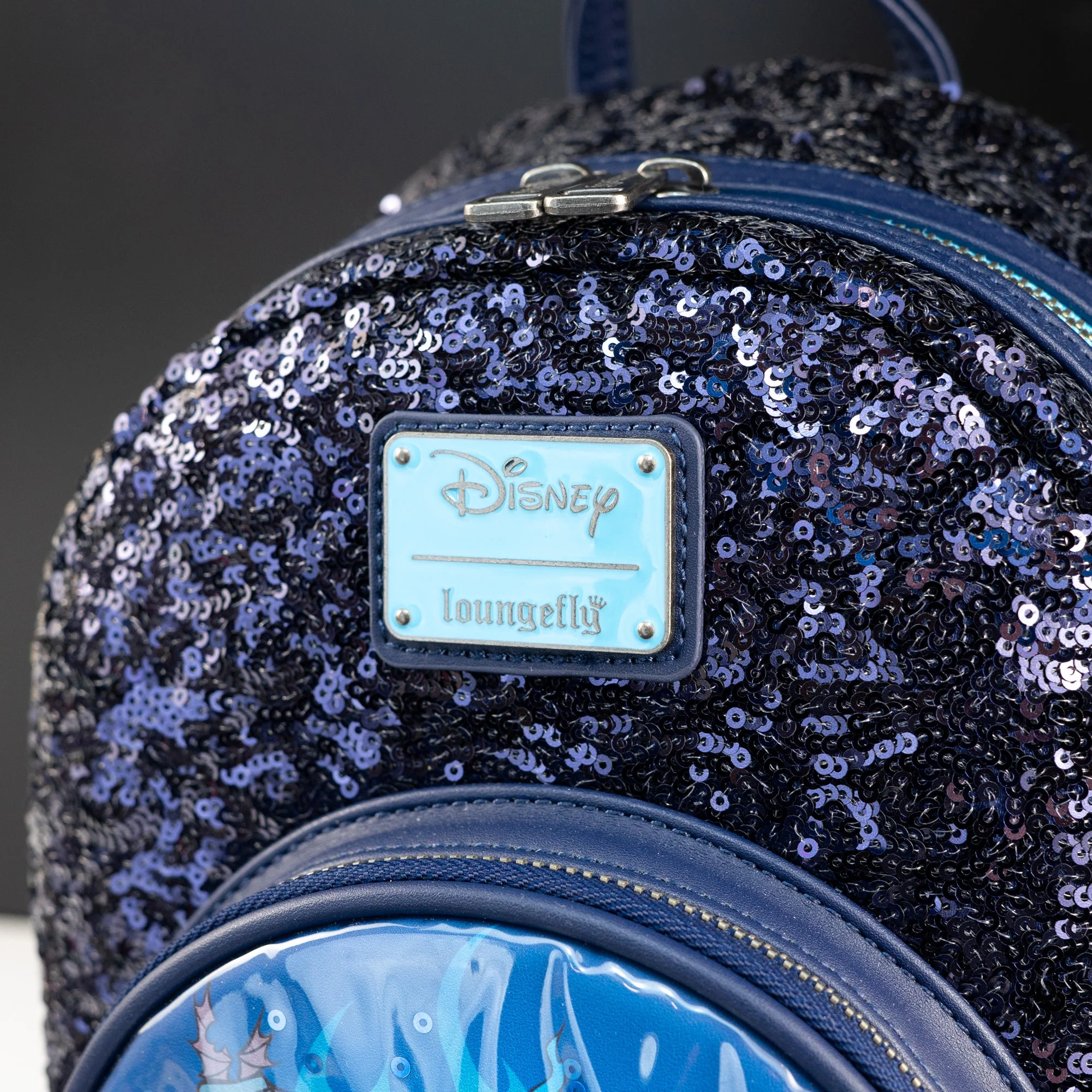 Loungefly x Disney Villains Hercules Hades, Panic and Pain Snow Globe Mini Backpack - Image 2