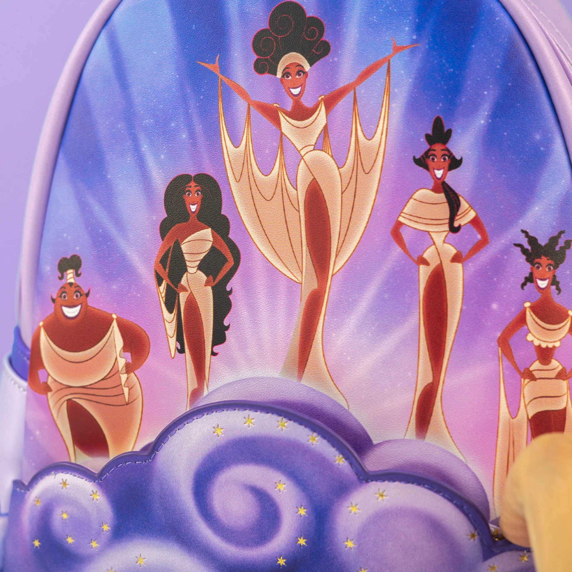 Loungefly x Disney Hercules Muses Clouds Mini Backpack - Image 4