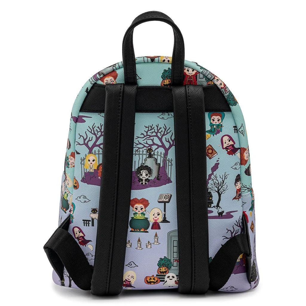 Loungefly x Disney Hocus Pocus All Over Print Mini Backpack - Image 6