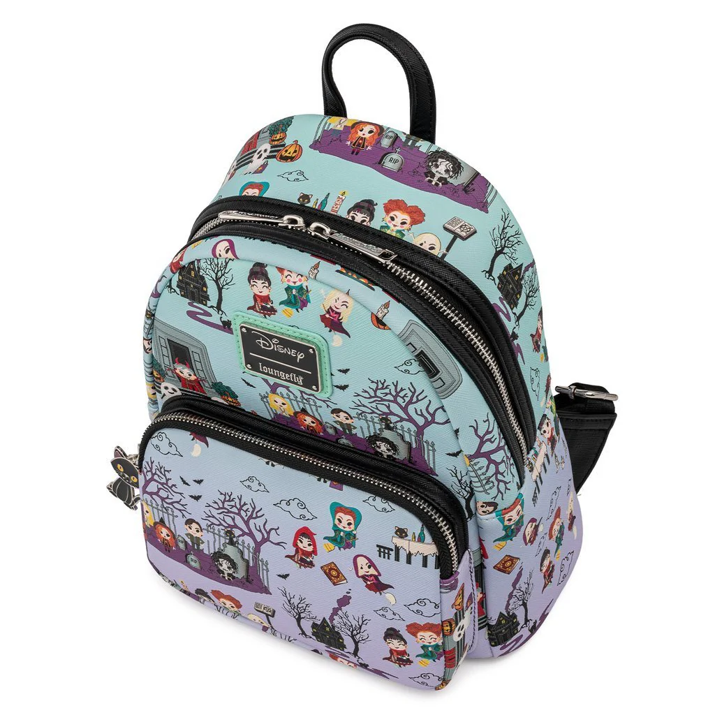 Loungefly x Disney Hocus Pocus All Over Print Mini Backpack - Image 7