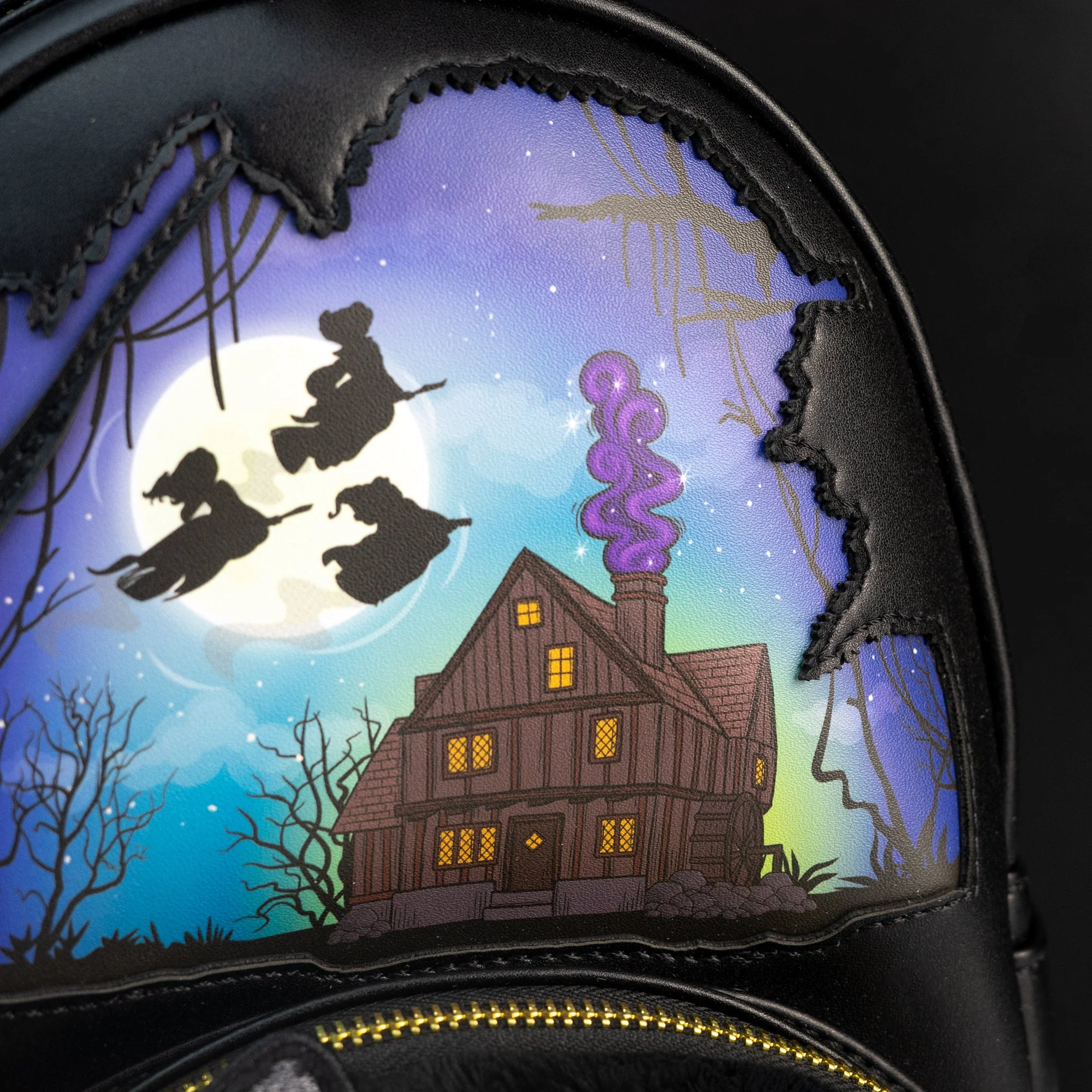 Loungefly x Disney Hocus Pocus Binx Candle Mini Backpack - Image 3