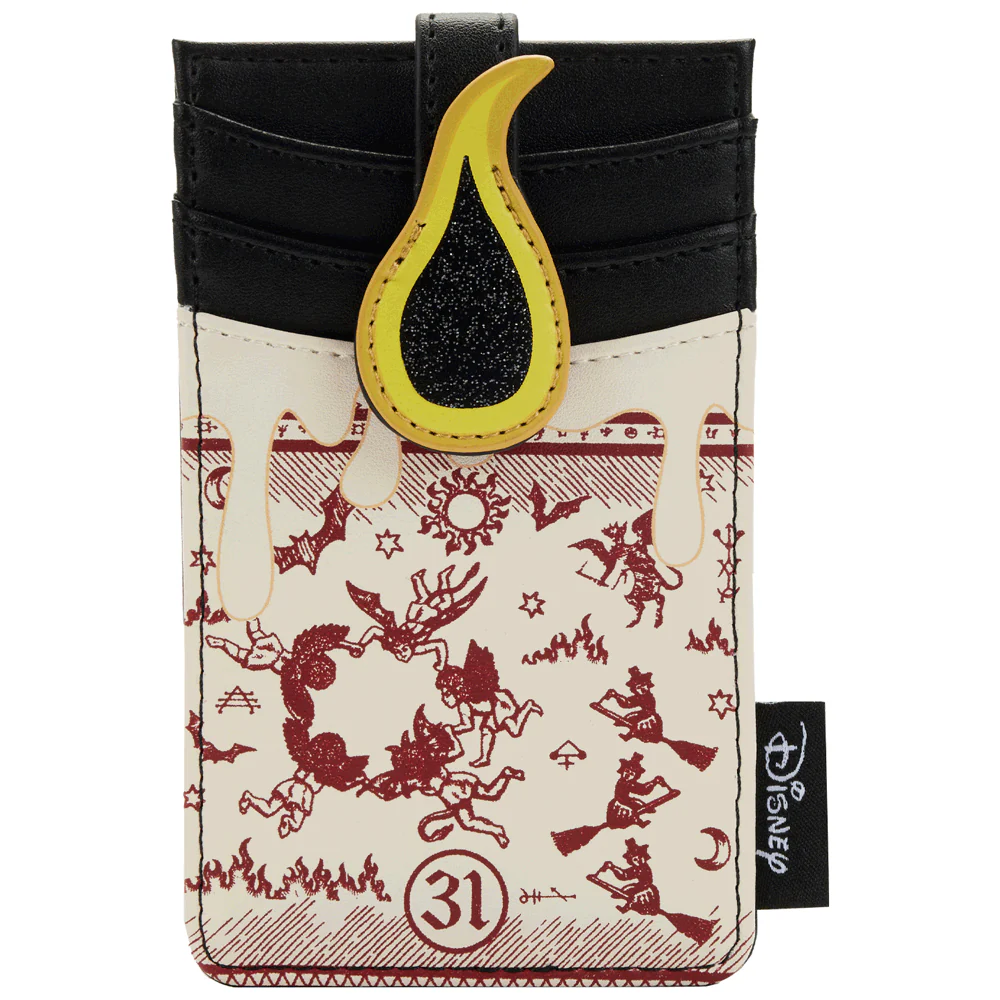 Loungefly x Disney Hocus Pocus Black Flame Candle Cardholder - Image 2