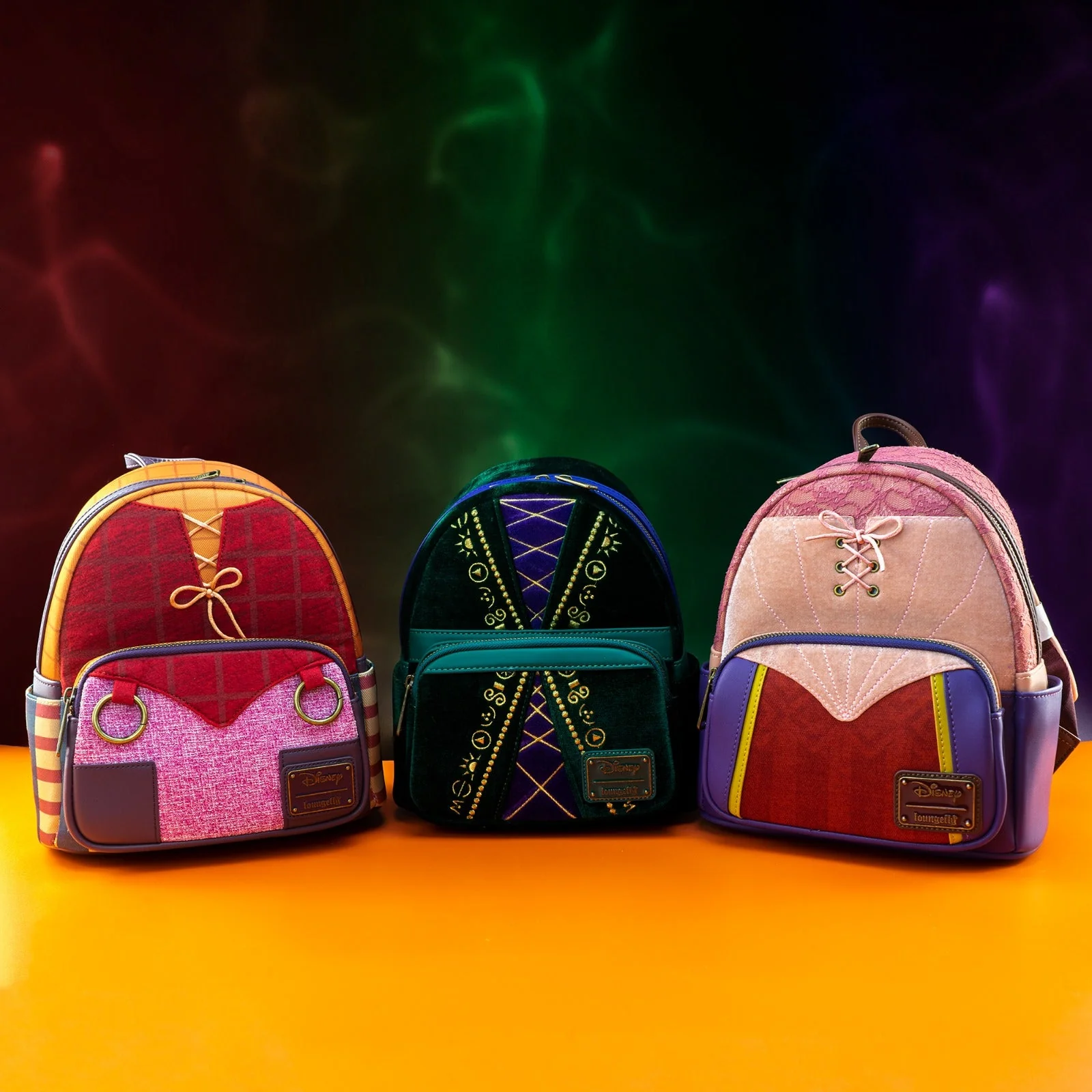 Loungefly x Disney Hocus Pocus Mary Sanderson Dress Cosplay Mini Backpack - Image 7