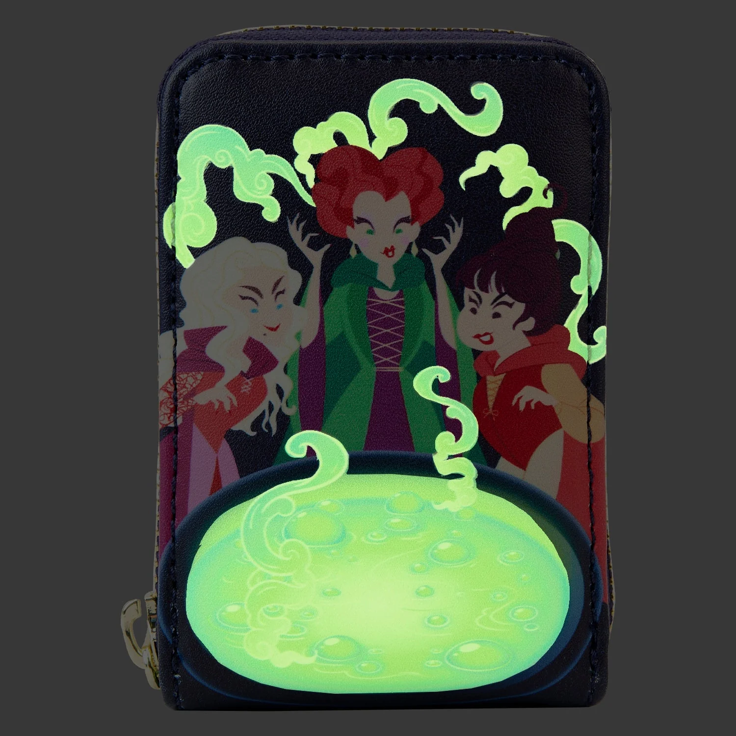 Loungefly x Disney Hocus Pocus Sanderson Sisters Cauldron Accordion Wallet - Image 2