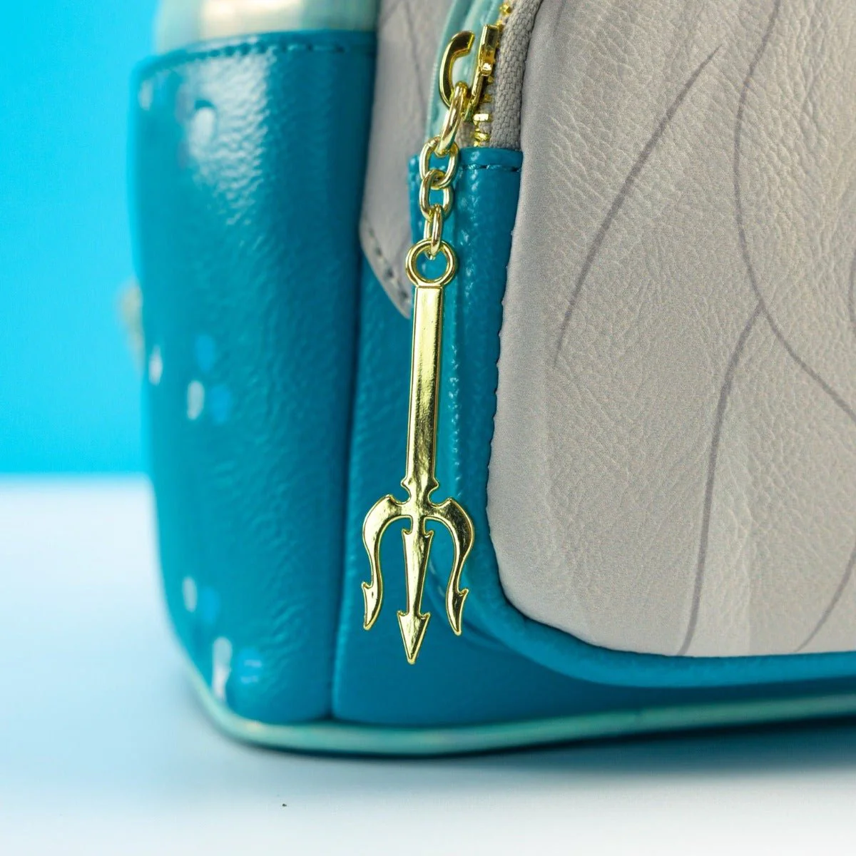 Loungefly x Disney The Little Mermaid King Triton Cosplay Mini Backpack - Image 5