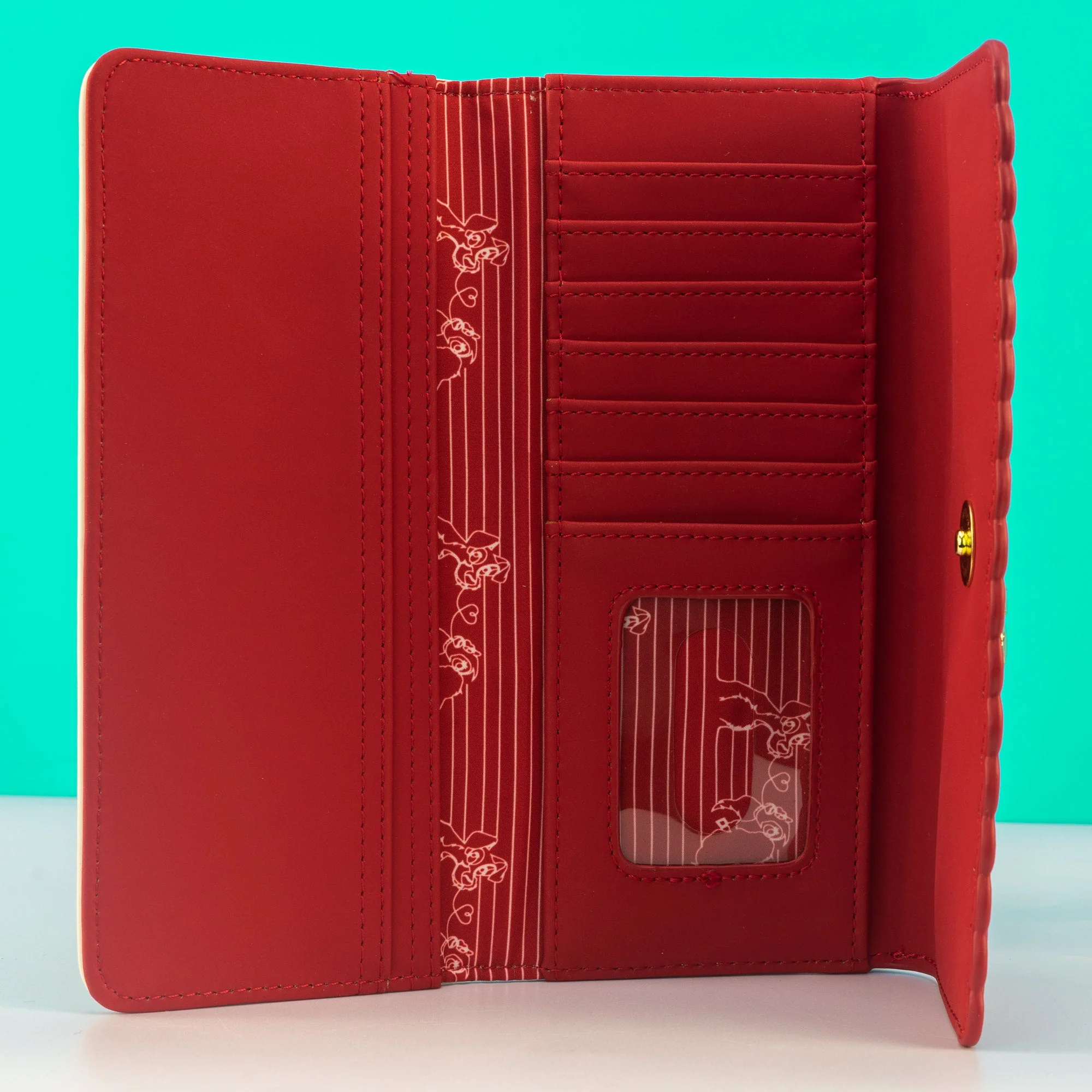 Loungefly x Disney Lady and the Tramp Hearts Purse - Image 3